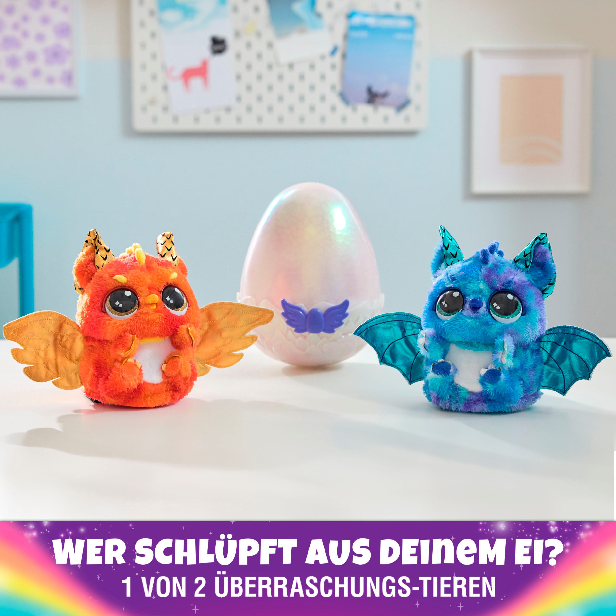 Spin Master Speelfiguur Hatchimals Big Egg - Secret Hatch Draggle