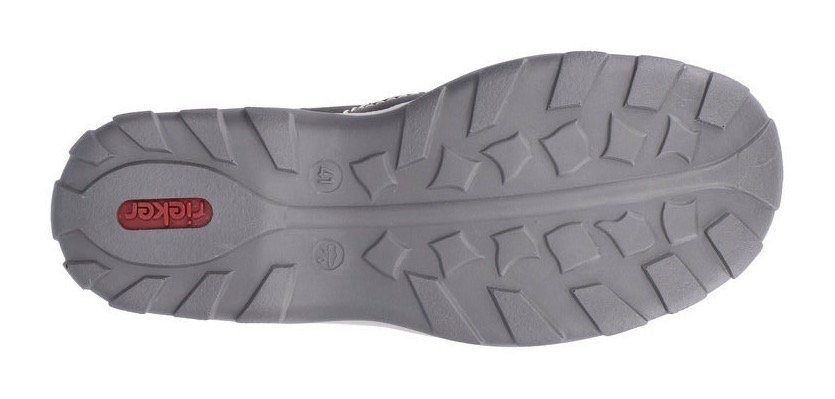 Rieker Instappers Trekking Schoen, Sandalen, Zomerschoen met praktische Gummitrek