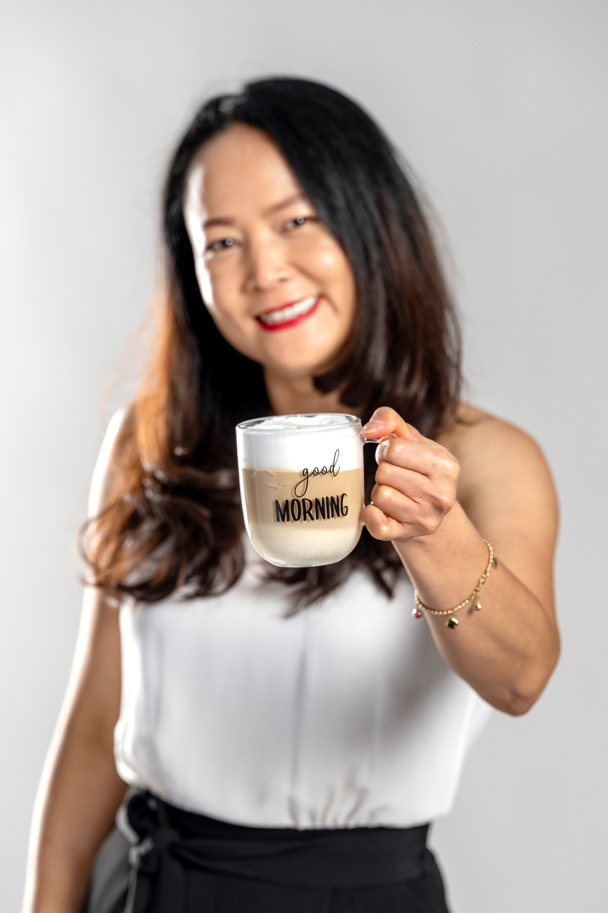 LEONARDO Kopje Beker "good MORNING", 4-delig set, UFFICIO (set, 4-delig)