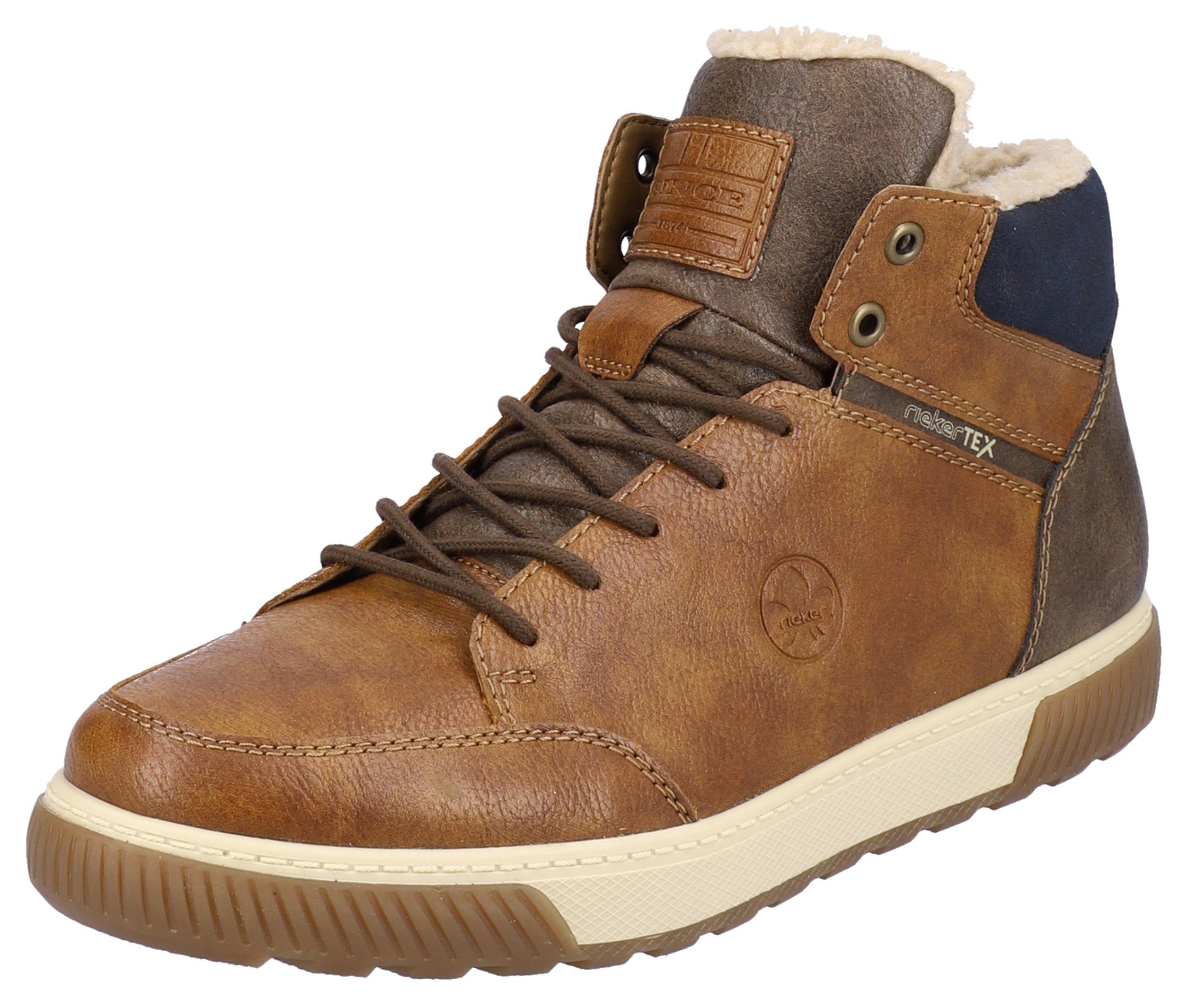 Rieker Winterlaarzen met waterafstotende riekertex-membraan heren boots & laarzen maat 45 EU bruin