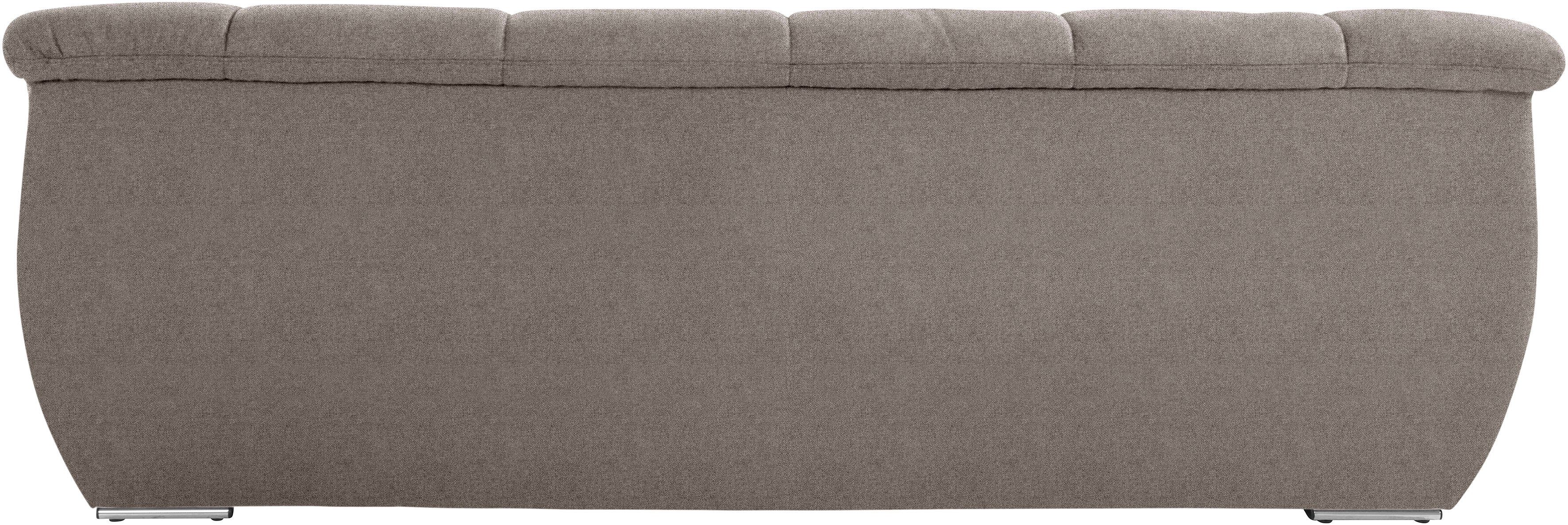 DOMO collection 3-zitsbank Lagoa, moderne zittingstikking, comfortabel en comfortabel