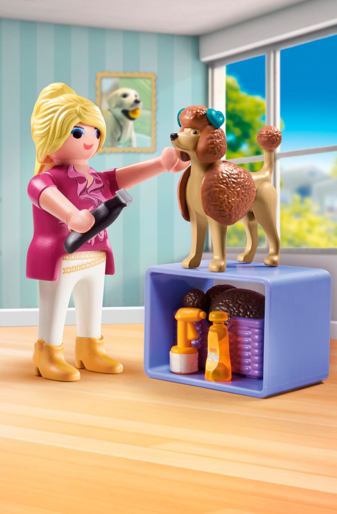 Playmobil® Constructie-speelset Hundefriseurin (71747), Playmobil My Life (23-delig)