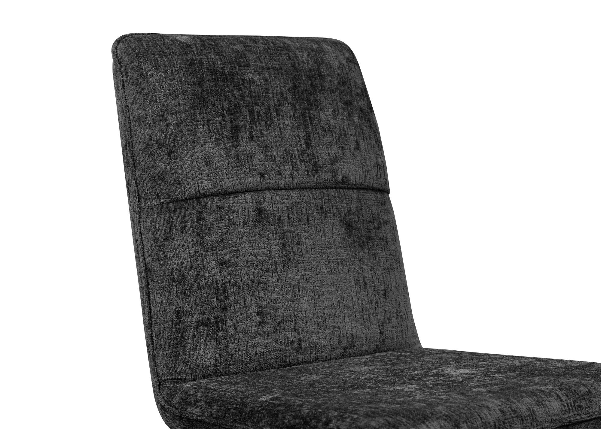 Home affaire Stoel met 4 poten Louise gestoffeerde stoel, eetstoel Frame en poten van massief eiken, modern landhuis (set, 2 stuks)