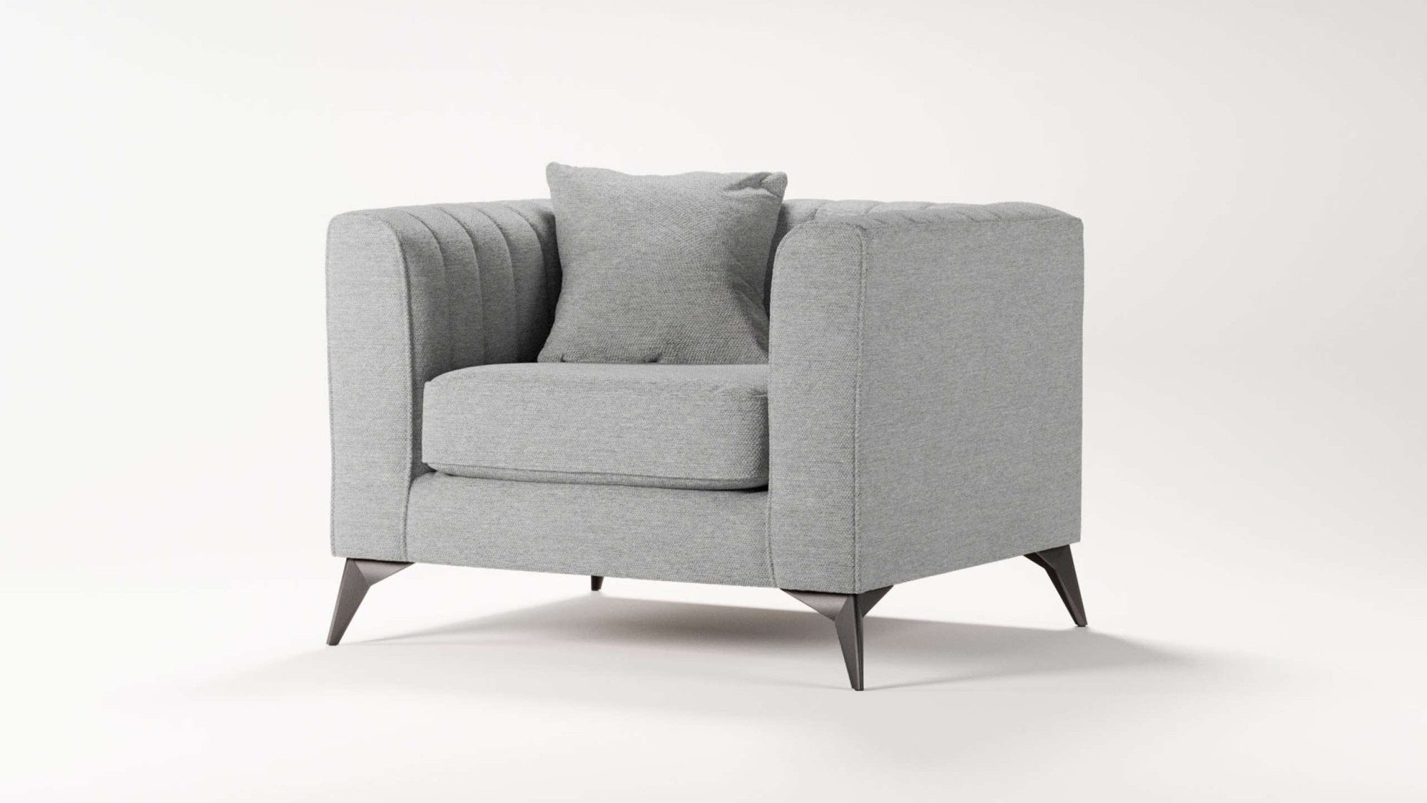 Home affaire Fauteuil MATTHEW loungestoel, afmetingen B/D/H: 99/86/74 cm