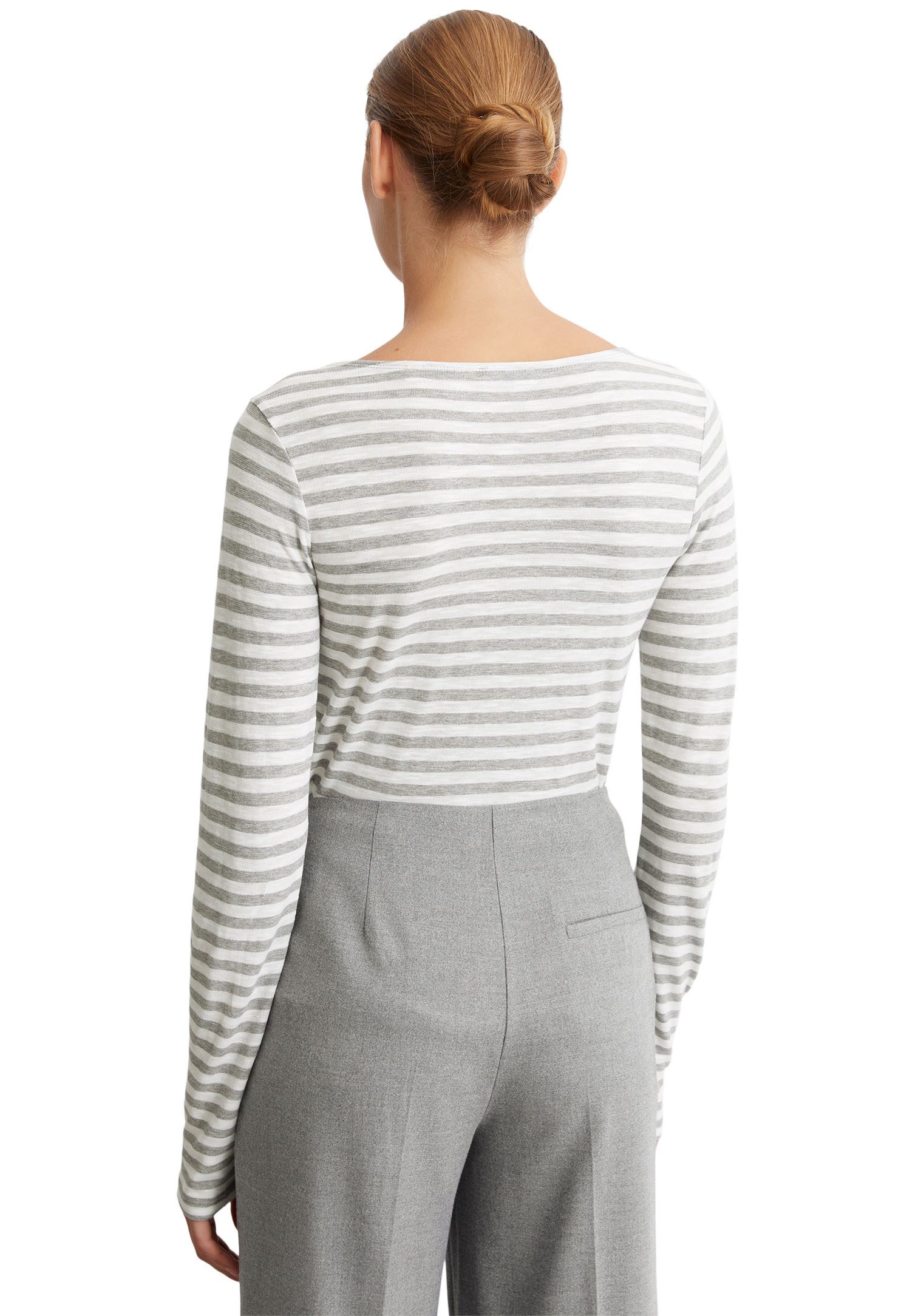 Marc O'Polo Shirt met lange mouwen mooi streepdessin