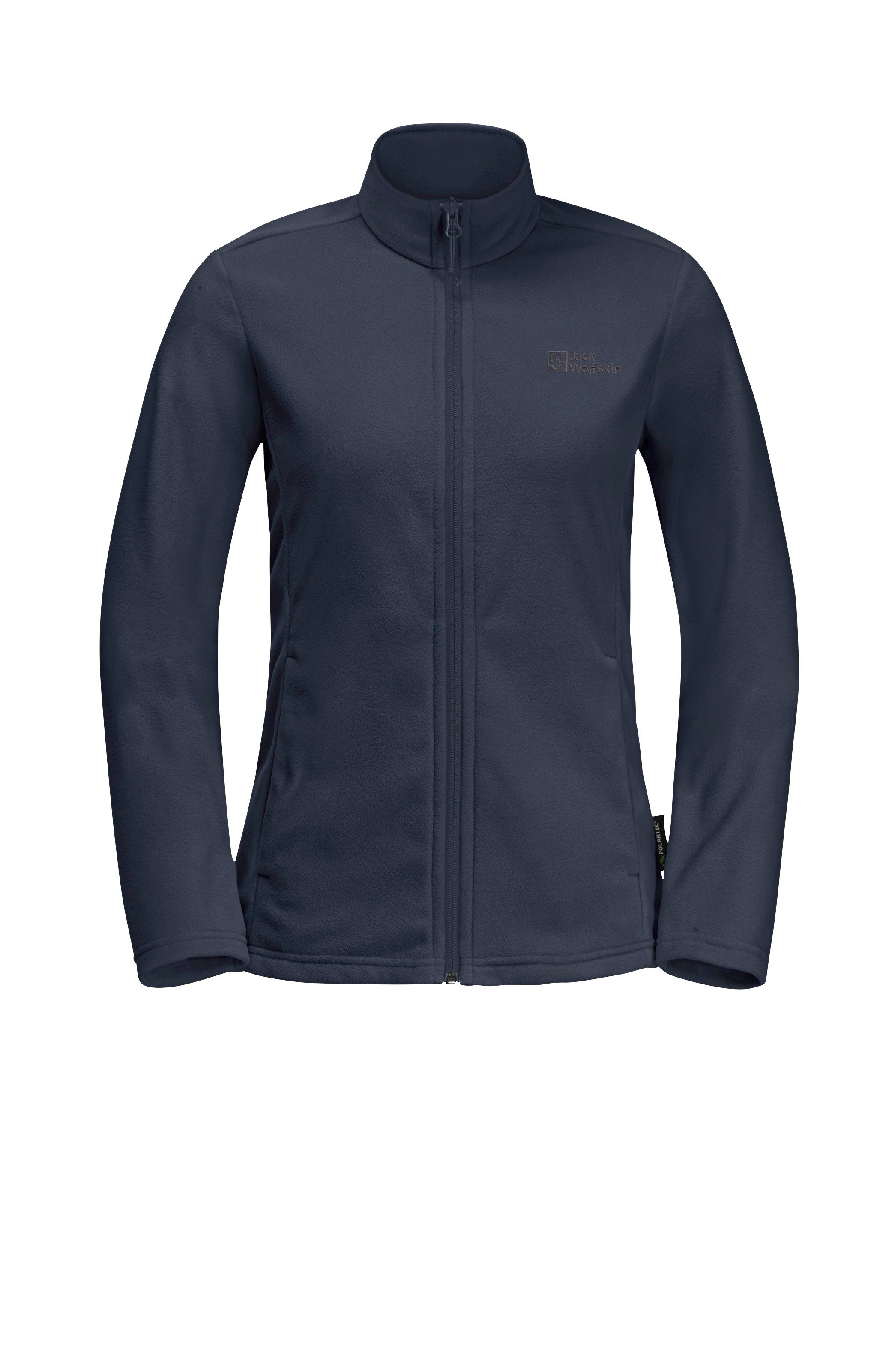 Jack Wolfskin Fleecejack Taunus lichte, rekbare, ademende midlayer