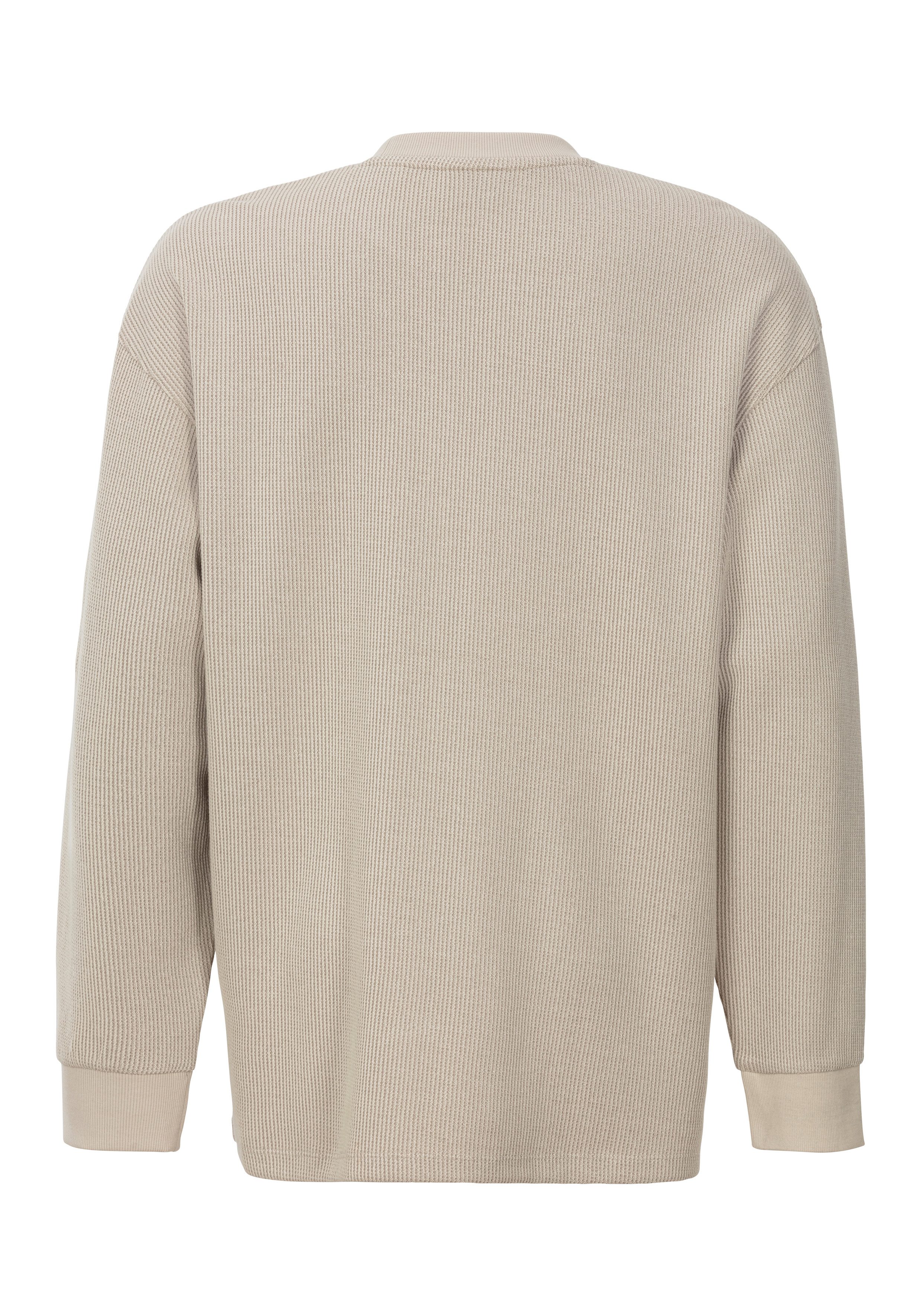 HUGO Blue Shirt met lange mouwen Nuwolo met logo-badge
