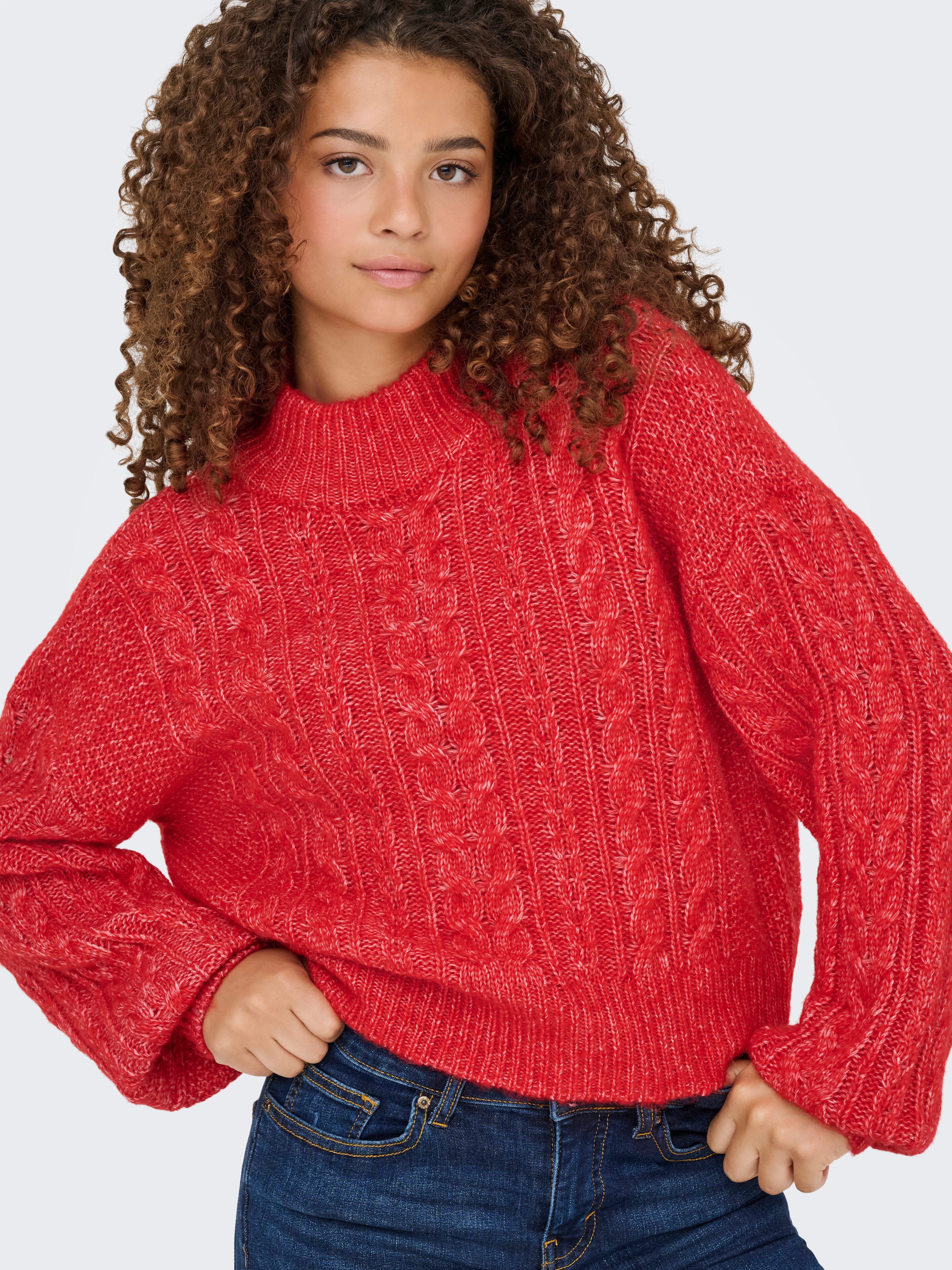 Only Trui met staande kraag ONLIDA LIFE LS HIGH NECK KNT