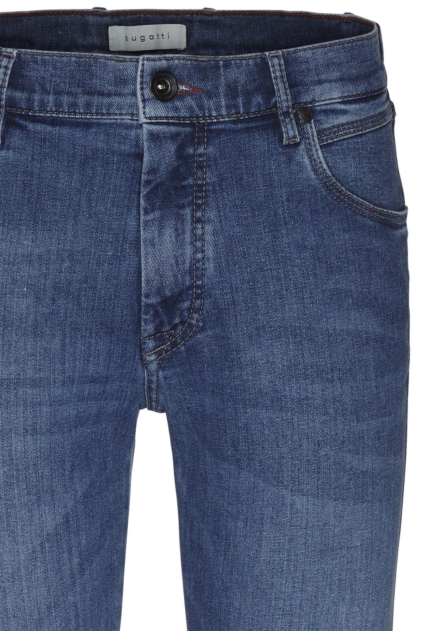 Bugatti 5-pocket jeans met power stretch