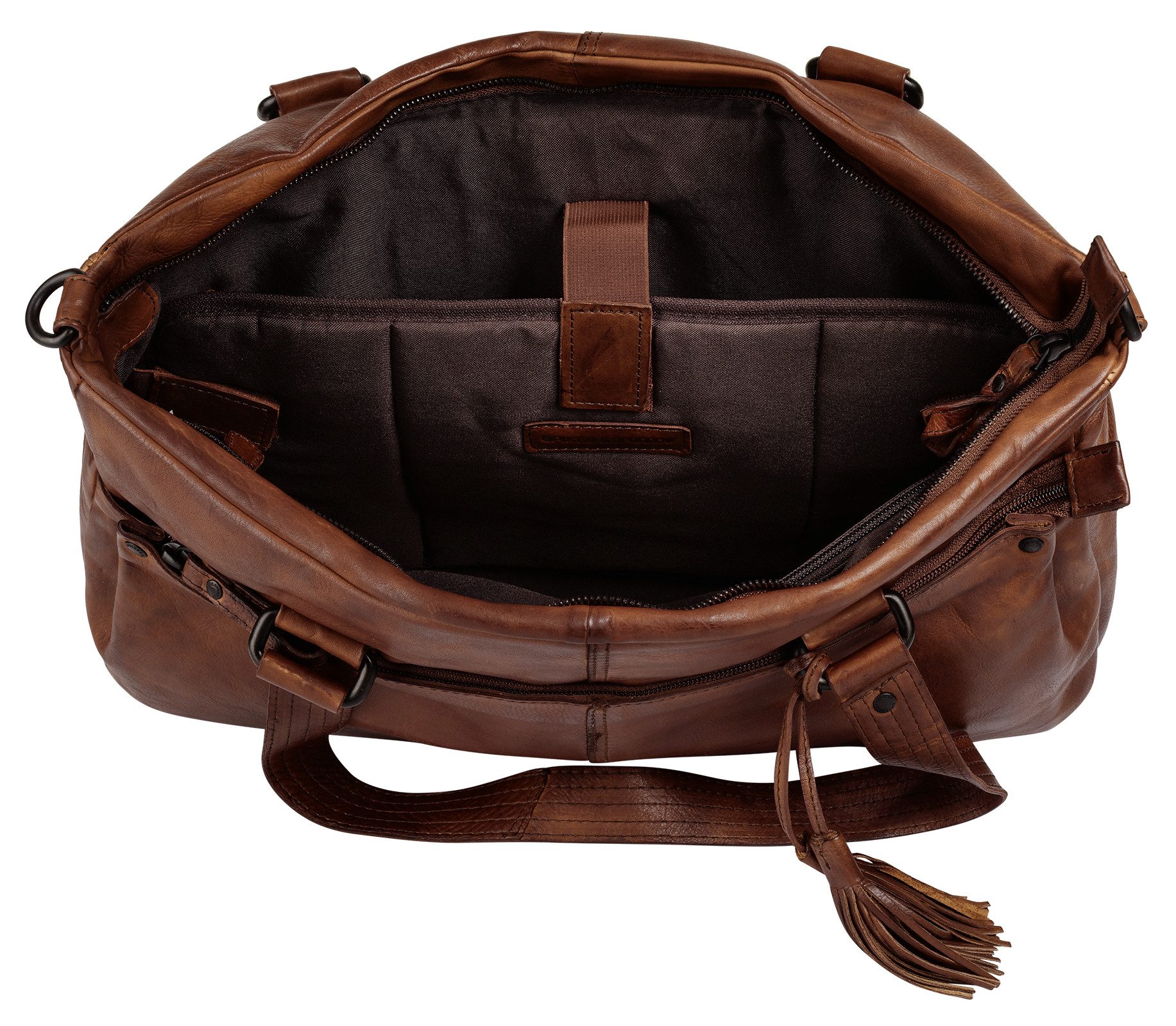 Spikes & Sparrow Shopper echt leder