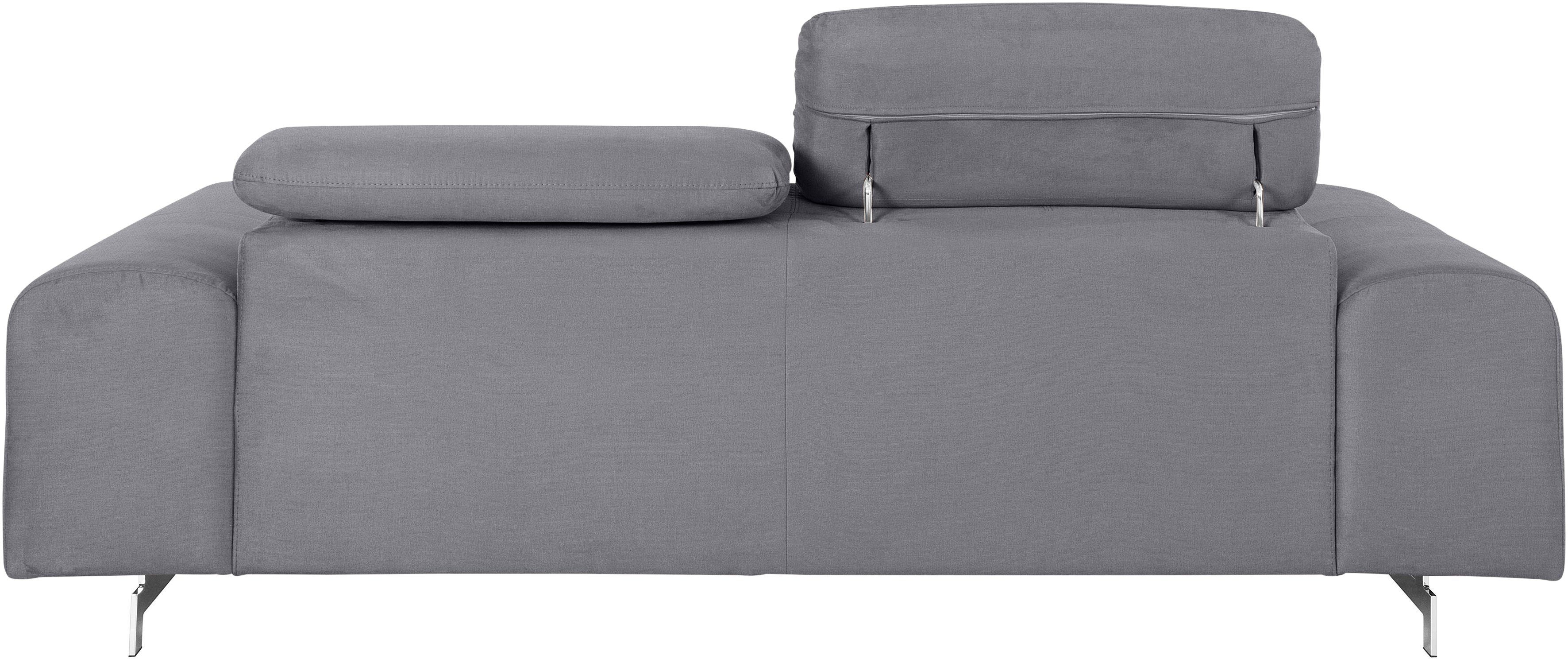 COTTA 3-zitsbank Chef 3-zitsbank met elegante stiksels, bodemvrijheid 12,5 cm