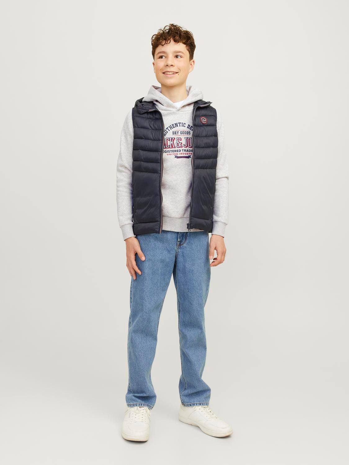 Jack & Jones Junior Hoodie JJELOGO SWEAT HOOD 2 COL 24/25 NOOS JNR