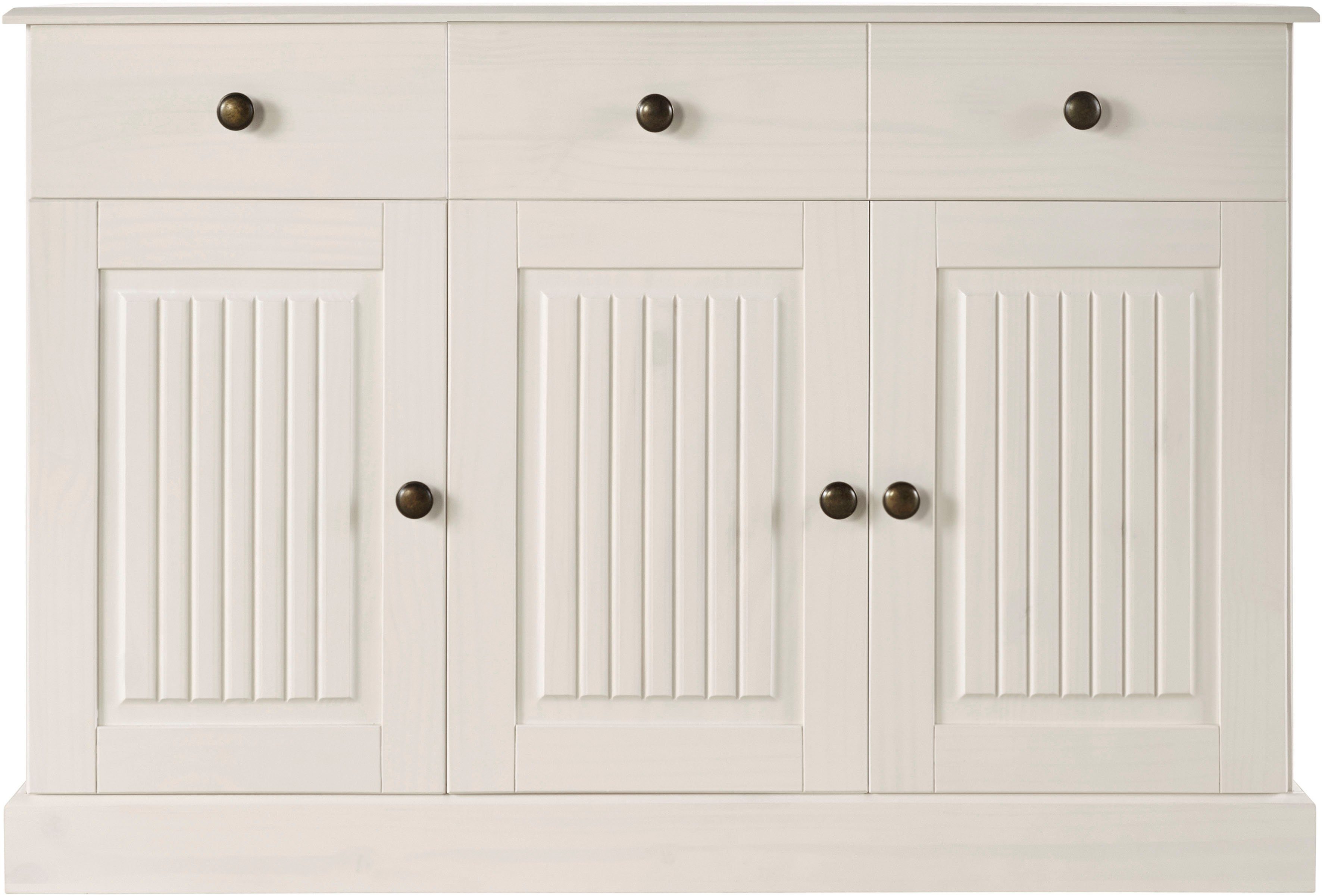 Home affaire Dressoir Liotta Commode met 2 lades en 2 verstelbare planken