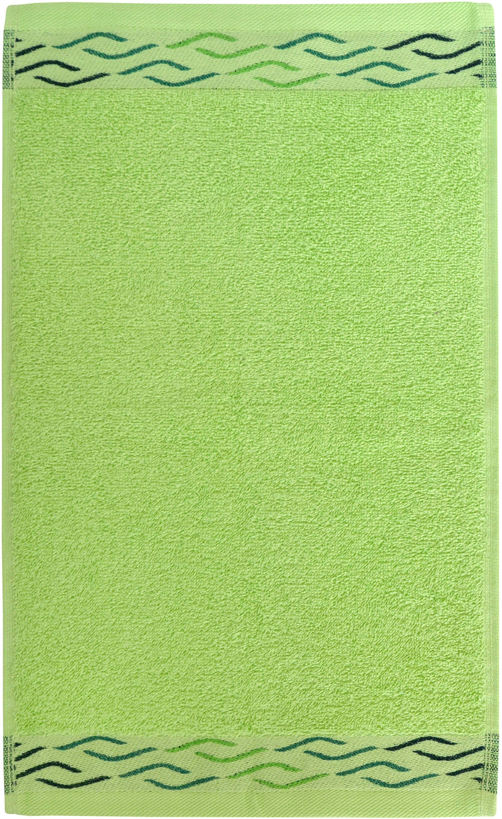 Dyckhoff Gastendoeken WAVE met jacquard rand (set, 6-delig)