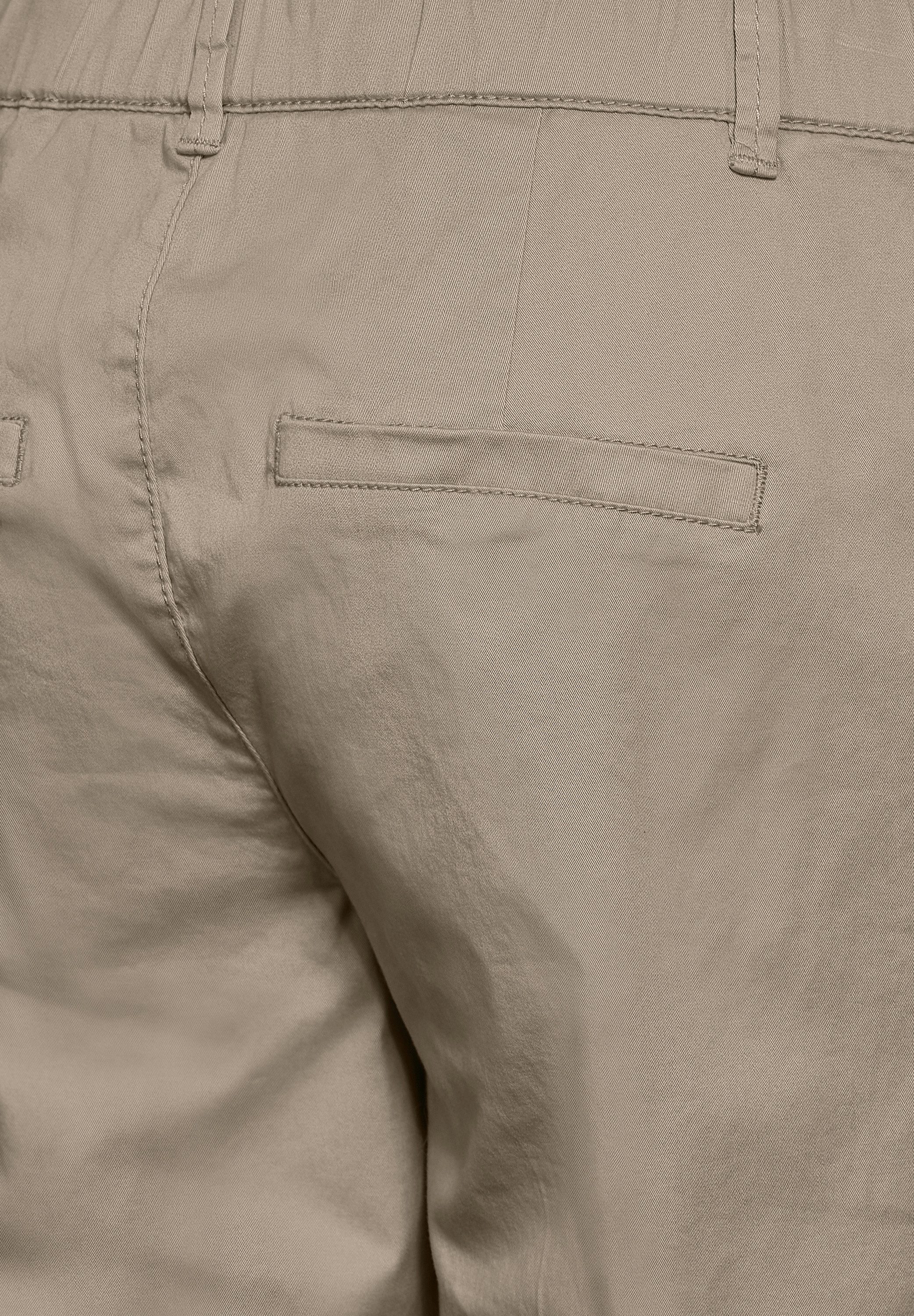 STREET ONE Chino met persplooien