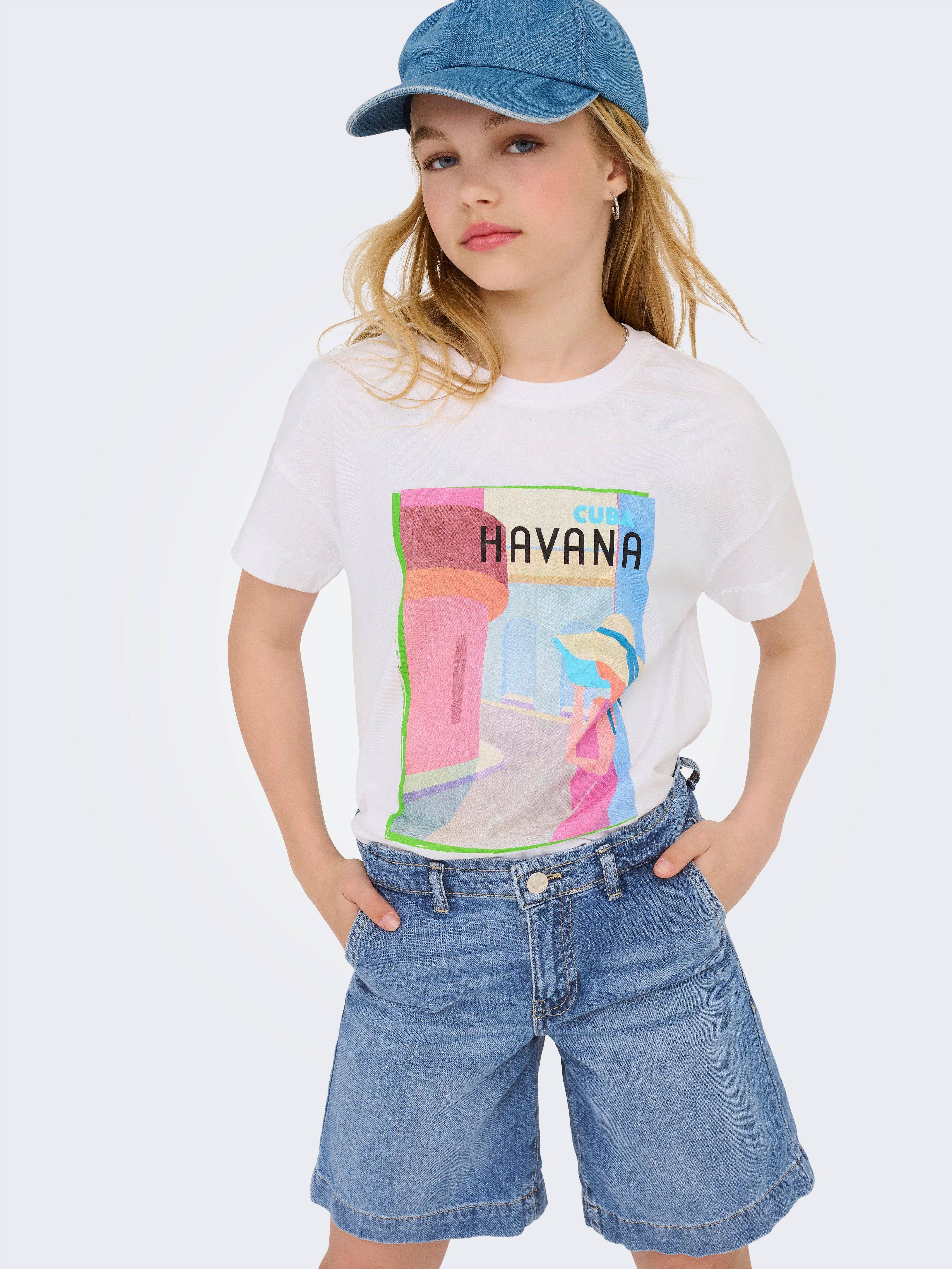 KIDS ONLY Jeansshort KOGCOMET WIDE LONG SHORTS DNM DIA NOOS
