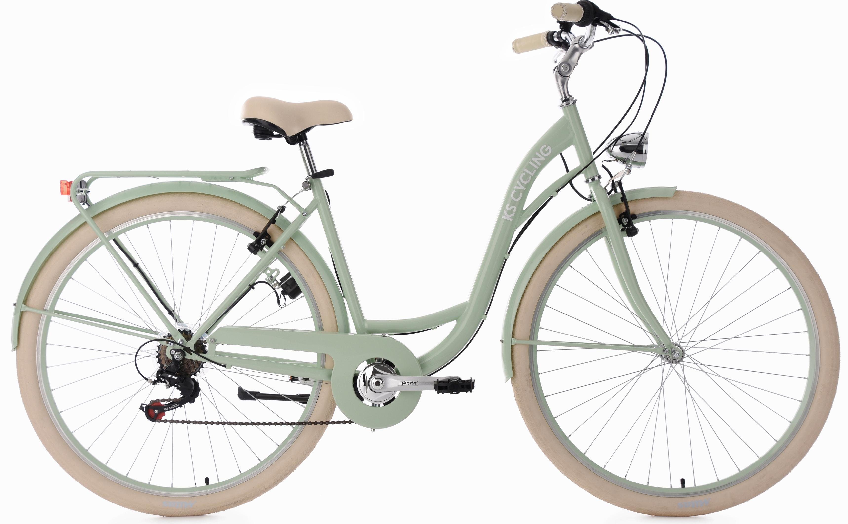 KS Cycling Citybike BALLOON voor dames, kettingversnelling