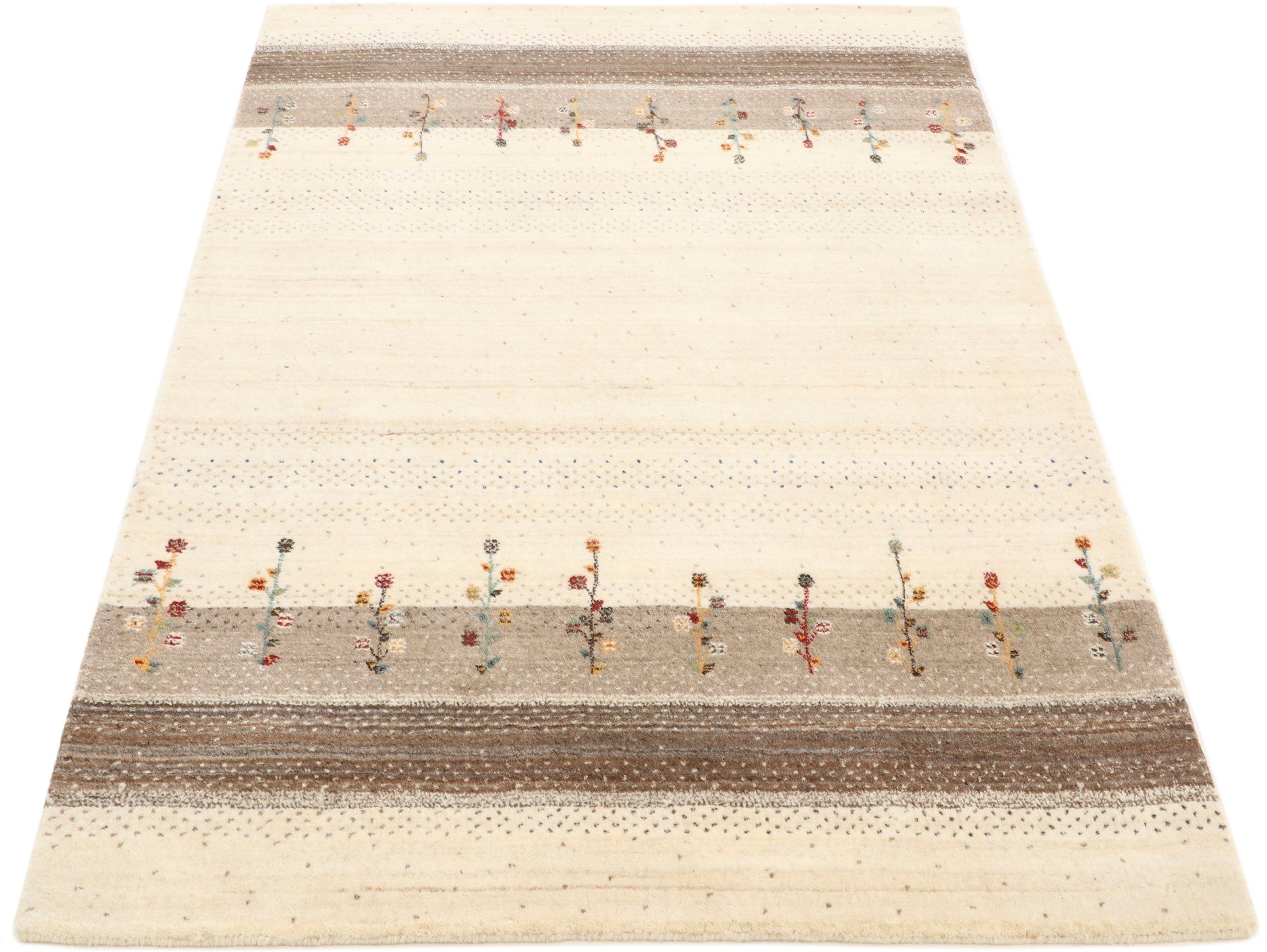 carpetfine Wollen kleed Gabbeh Loom Lori zuivere wol, zeer zachte pool, woonkamer