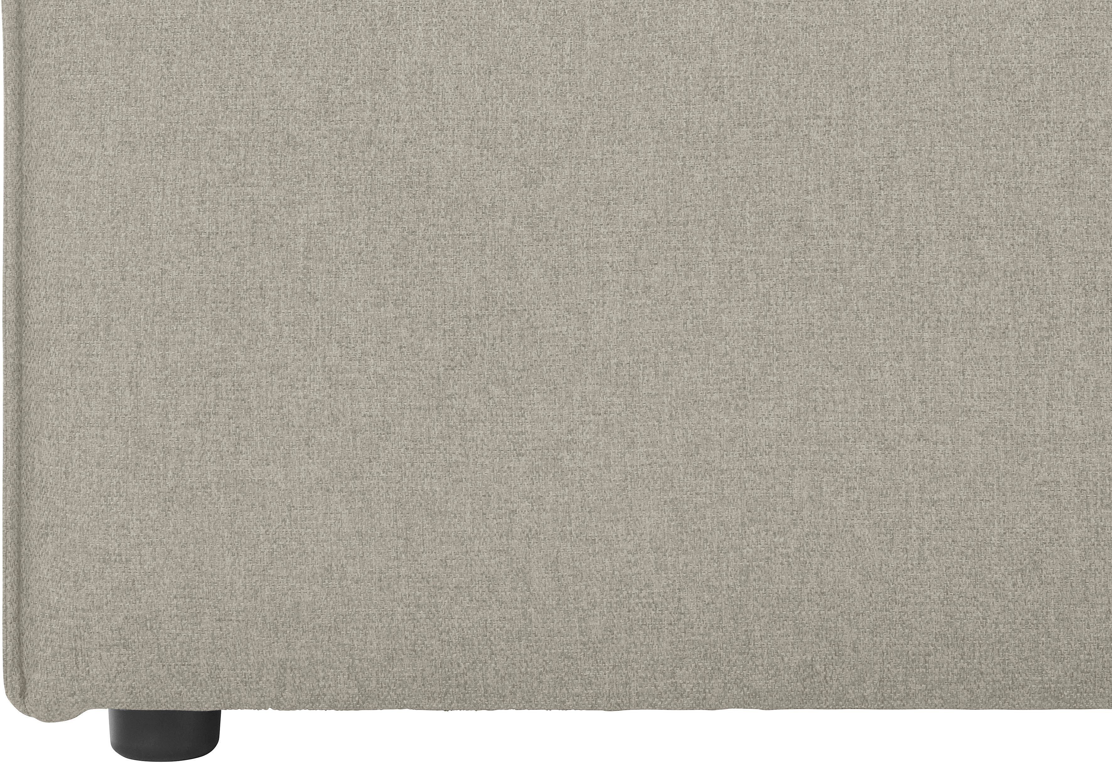 andas Ottomane Nöre korte lounge-module - zelf samenstellen, breedte 138 cm, diepte 128 cm