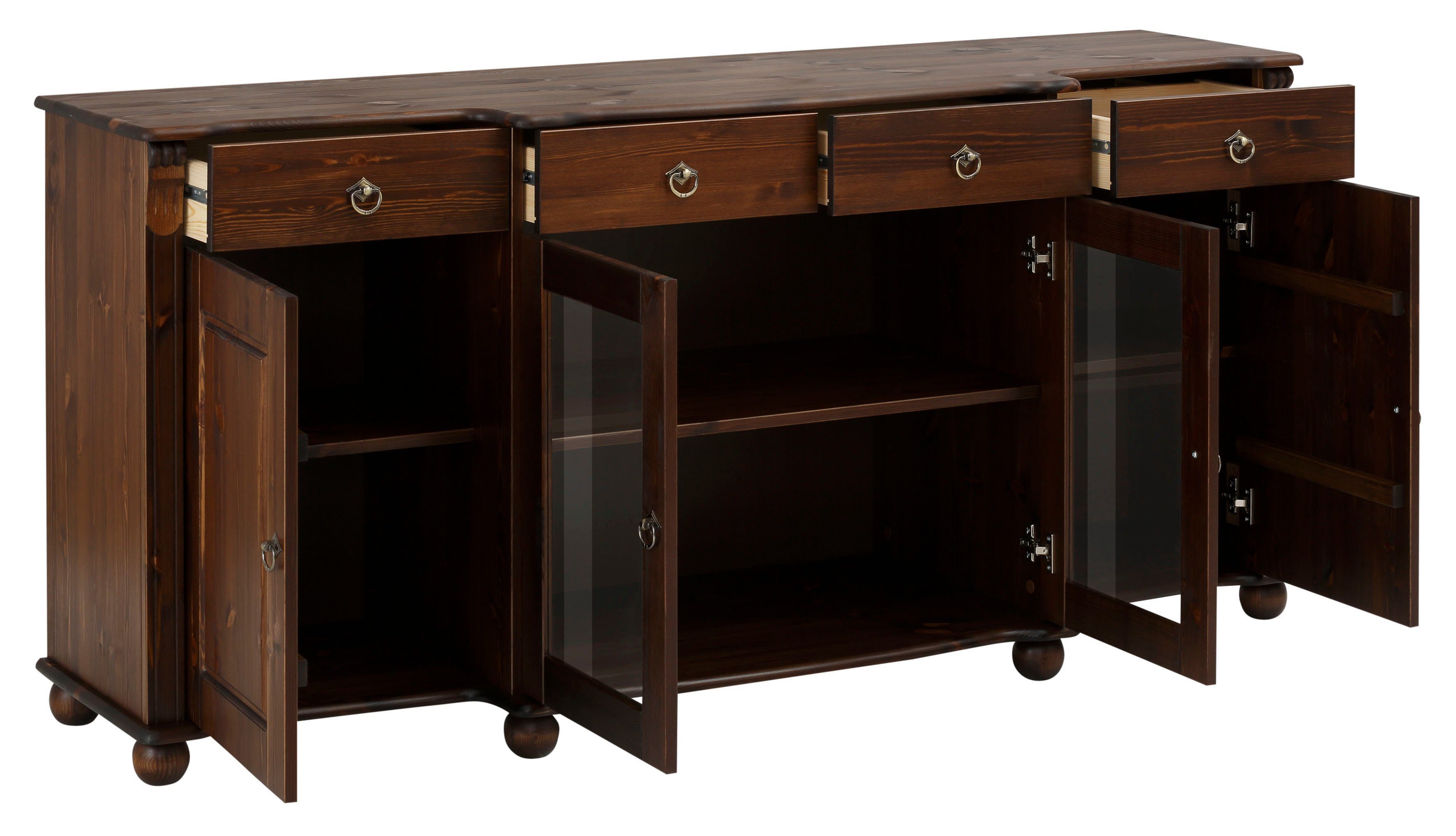Home affaire Dressoir Ferrera van massief grenen
