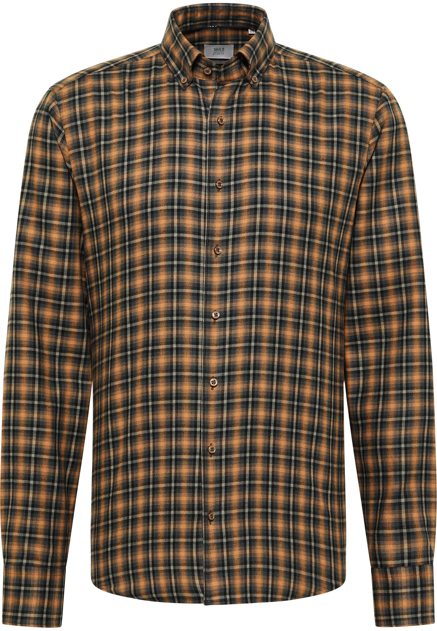 Eterna Overhemd met lange mouwen Slim fit