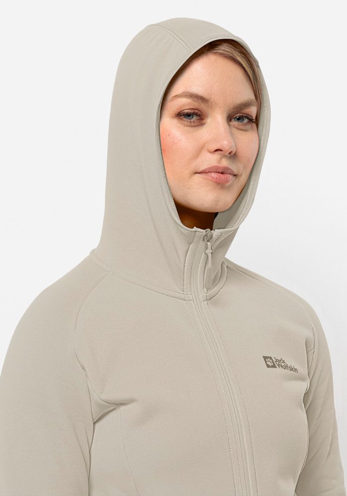 Jack Wolfskin Fleecejack BAISELBERG HOODED FZ W