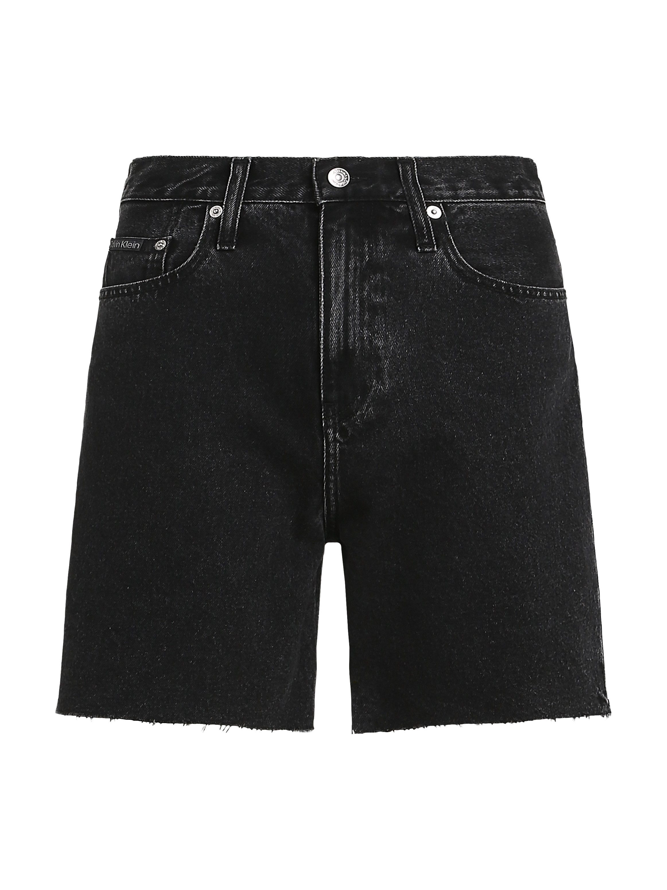 Calvin Klein Bermuda SHORT met franjezoom