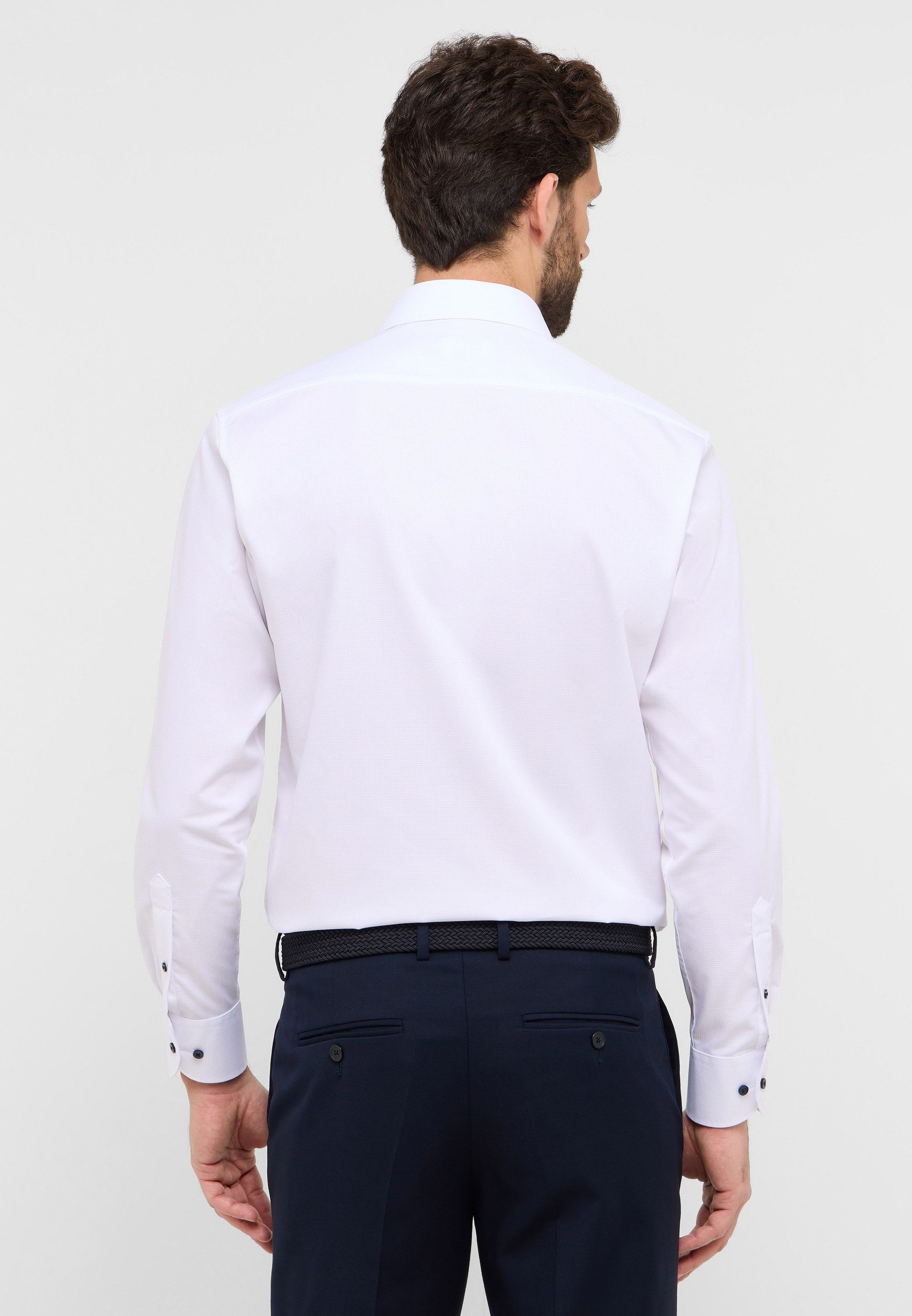 Eterna Overhemd met lange mouwen MODERN FIT NON IRON (strijkvrij)