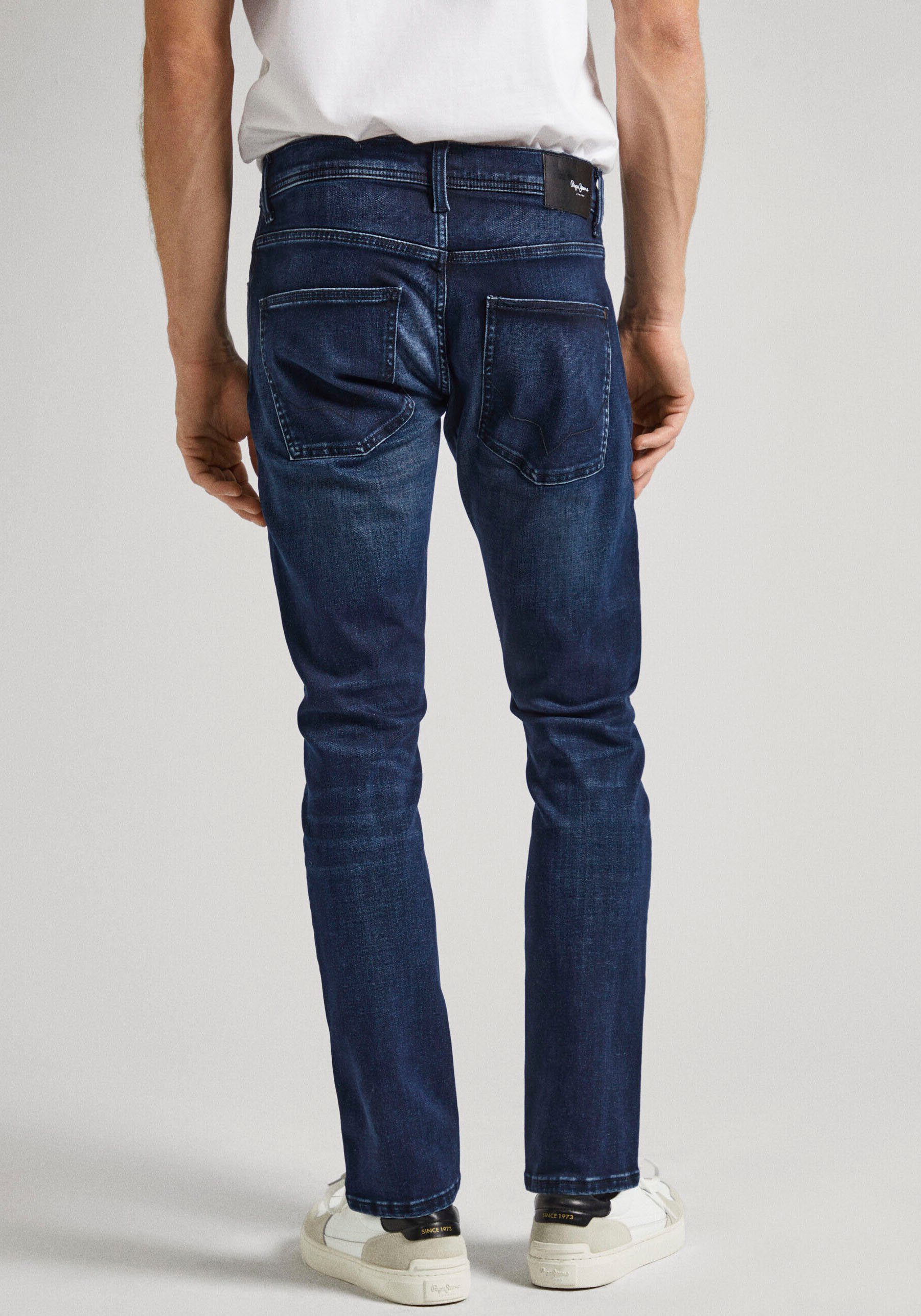 Pepe Jeans Slim fit jeans SLIM GYMDIGO JEANS, zeer elastisch