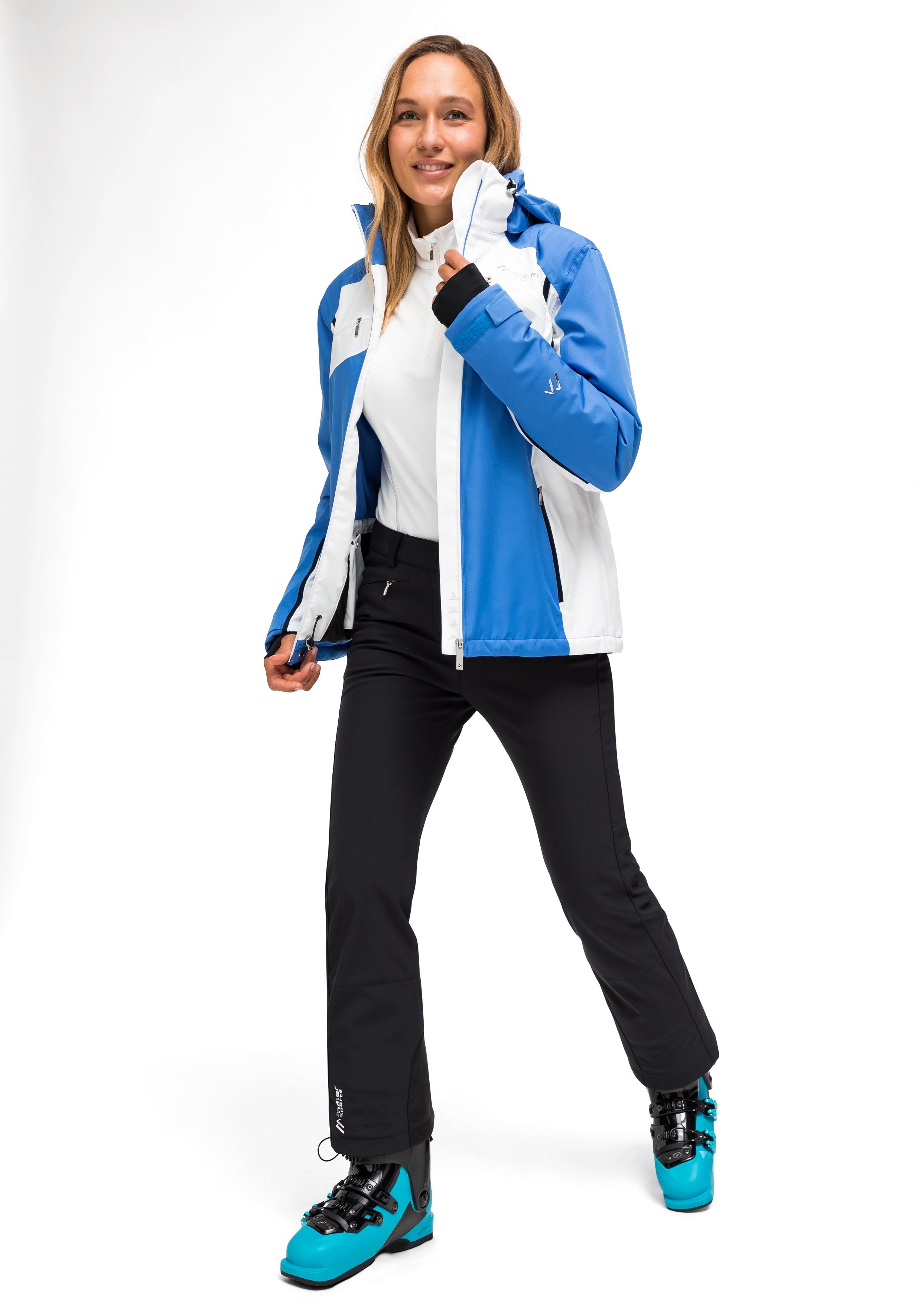 Maier Sports Skibroek Mary Nauwsluitende softshell-broek in elegant, sportief silhouet