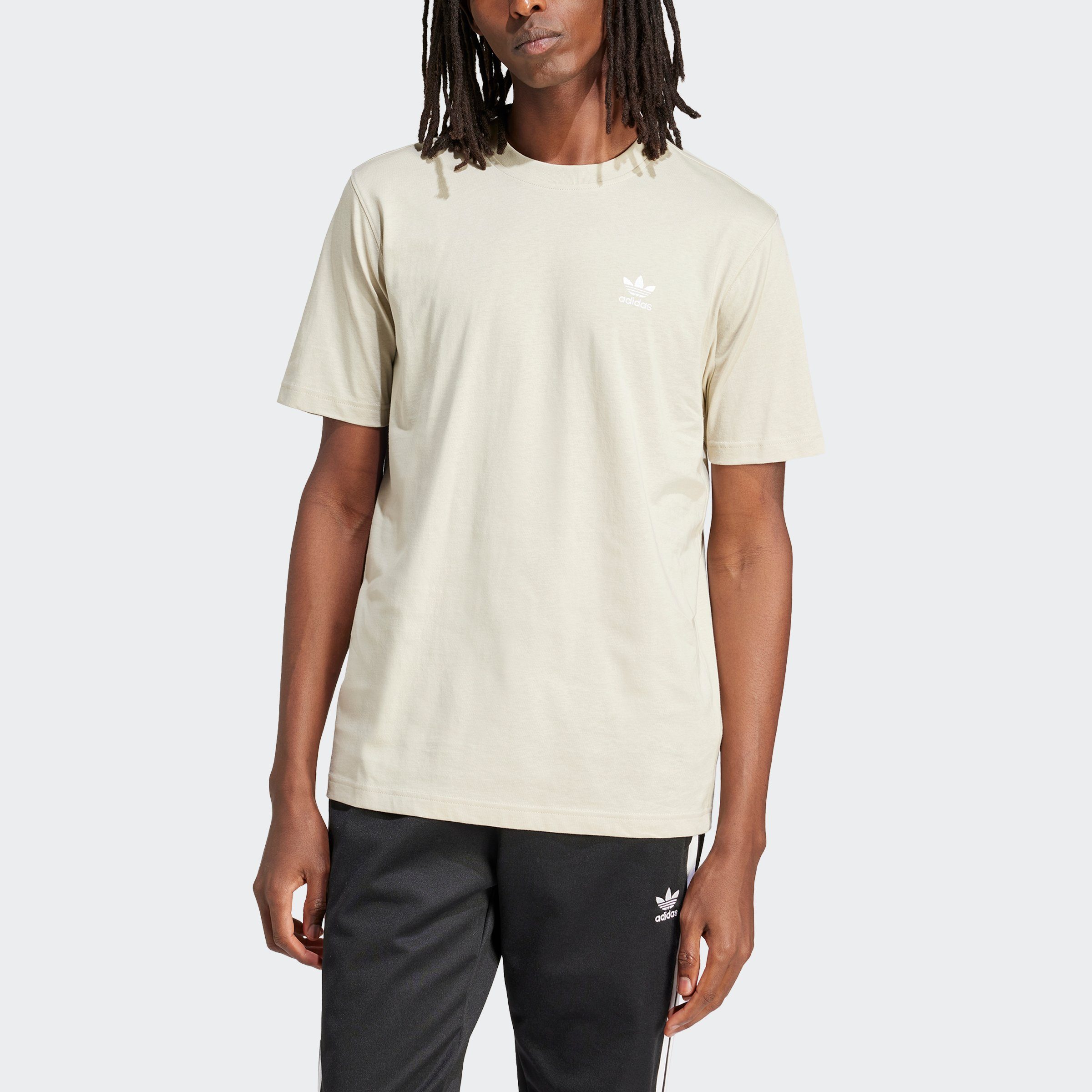 Adidas Originals Essentials T-shirt T-shirts Heren putty grey maat: XL beschikbare maaten:S M L XL