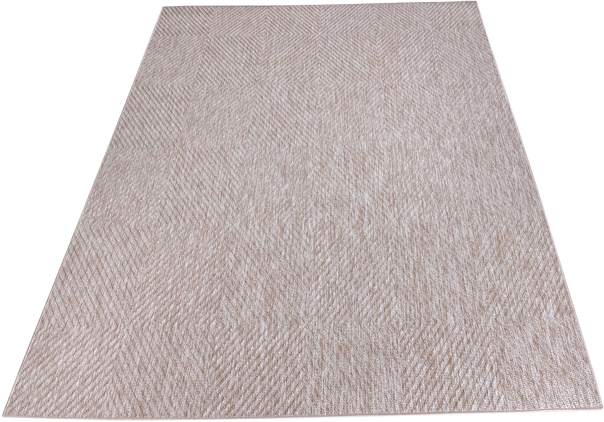 my home Vloerkleed R114A Geschikt voor binnen en buiten, sisal-look, weerbestendig & uv-bestendig, boho