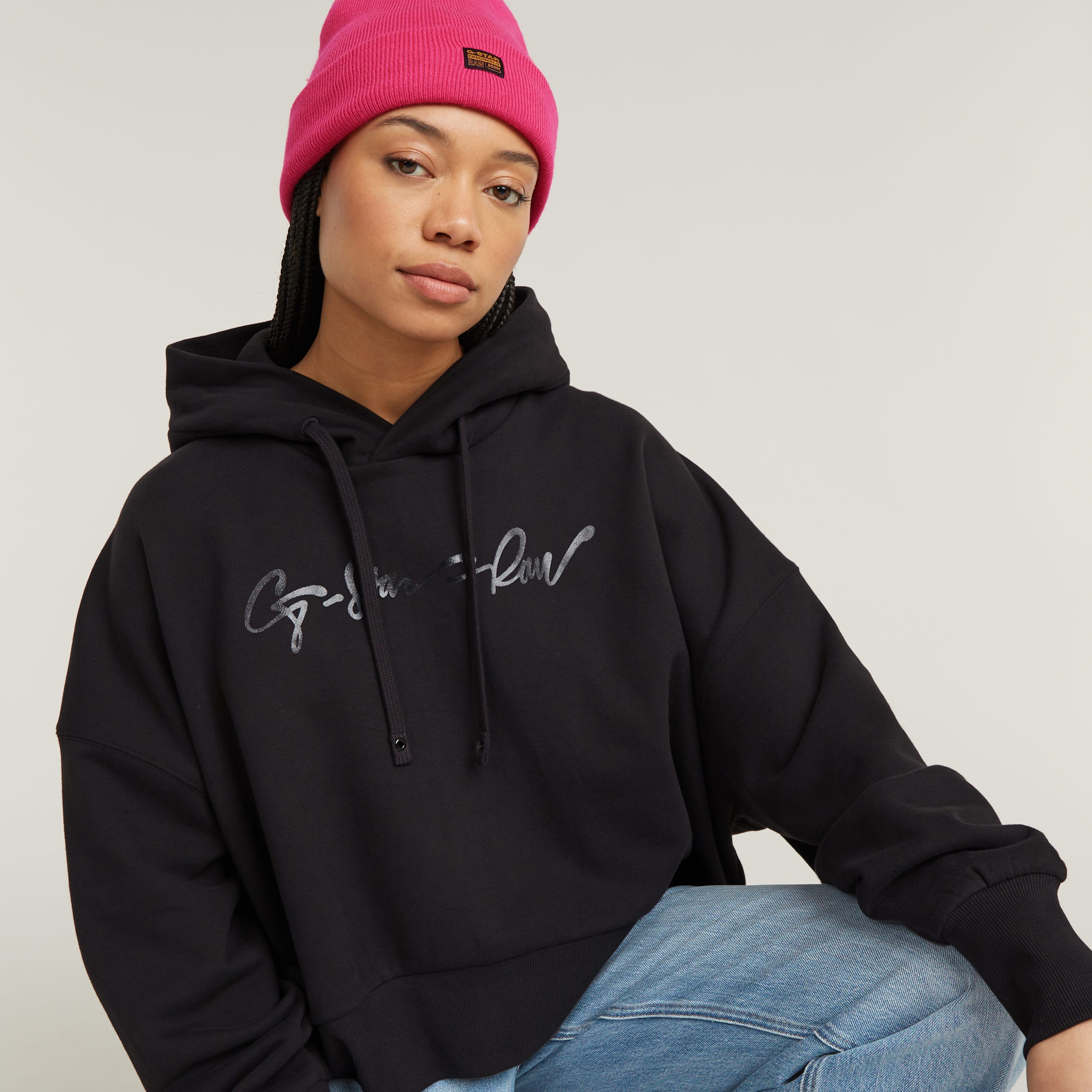 G-Star RAW Hoodie G-Script ovs