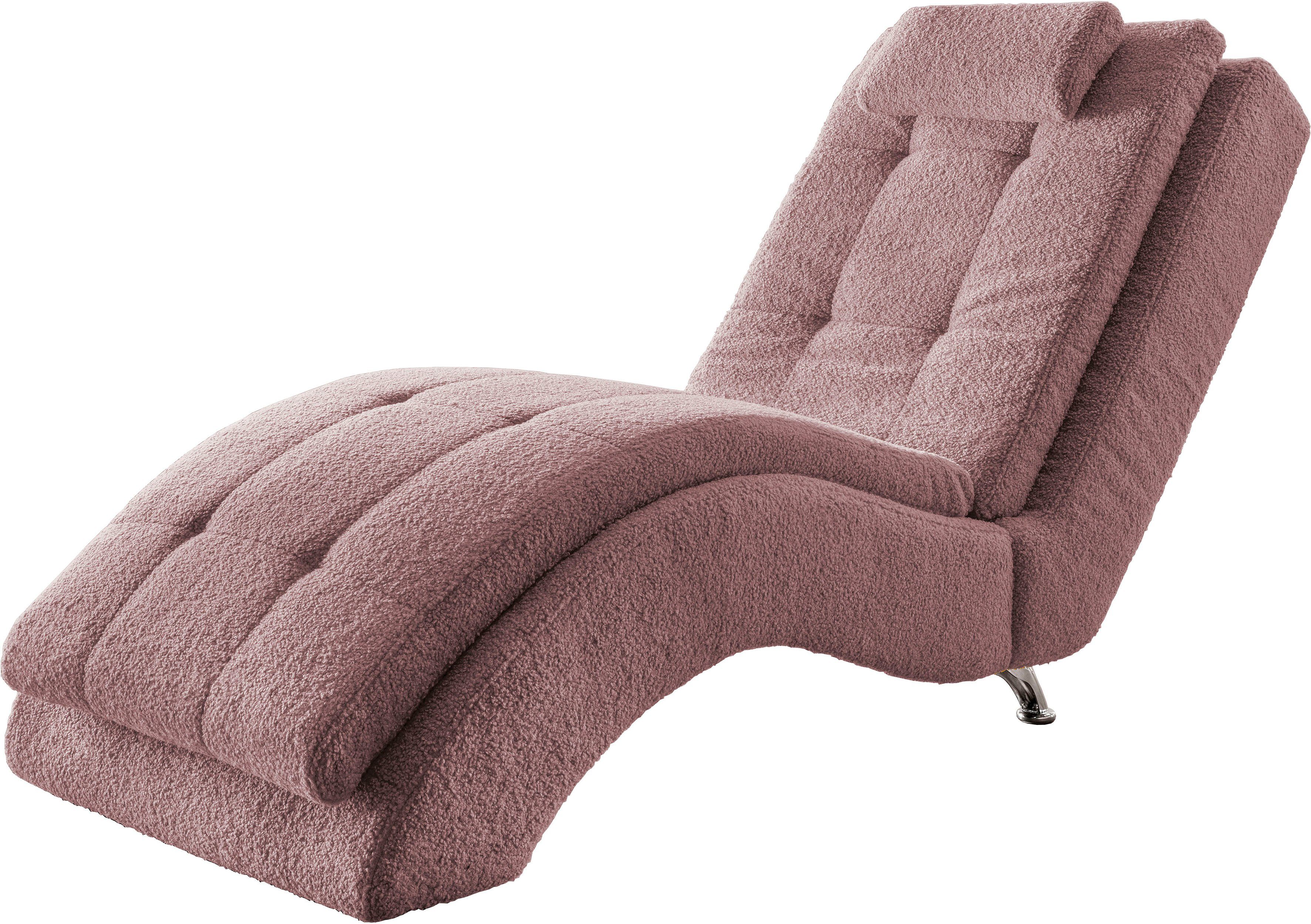Home affaire Relaxstoel Vengo2 met hoofdkussen, matten-look op romp