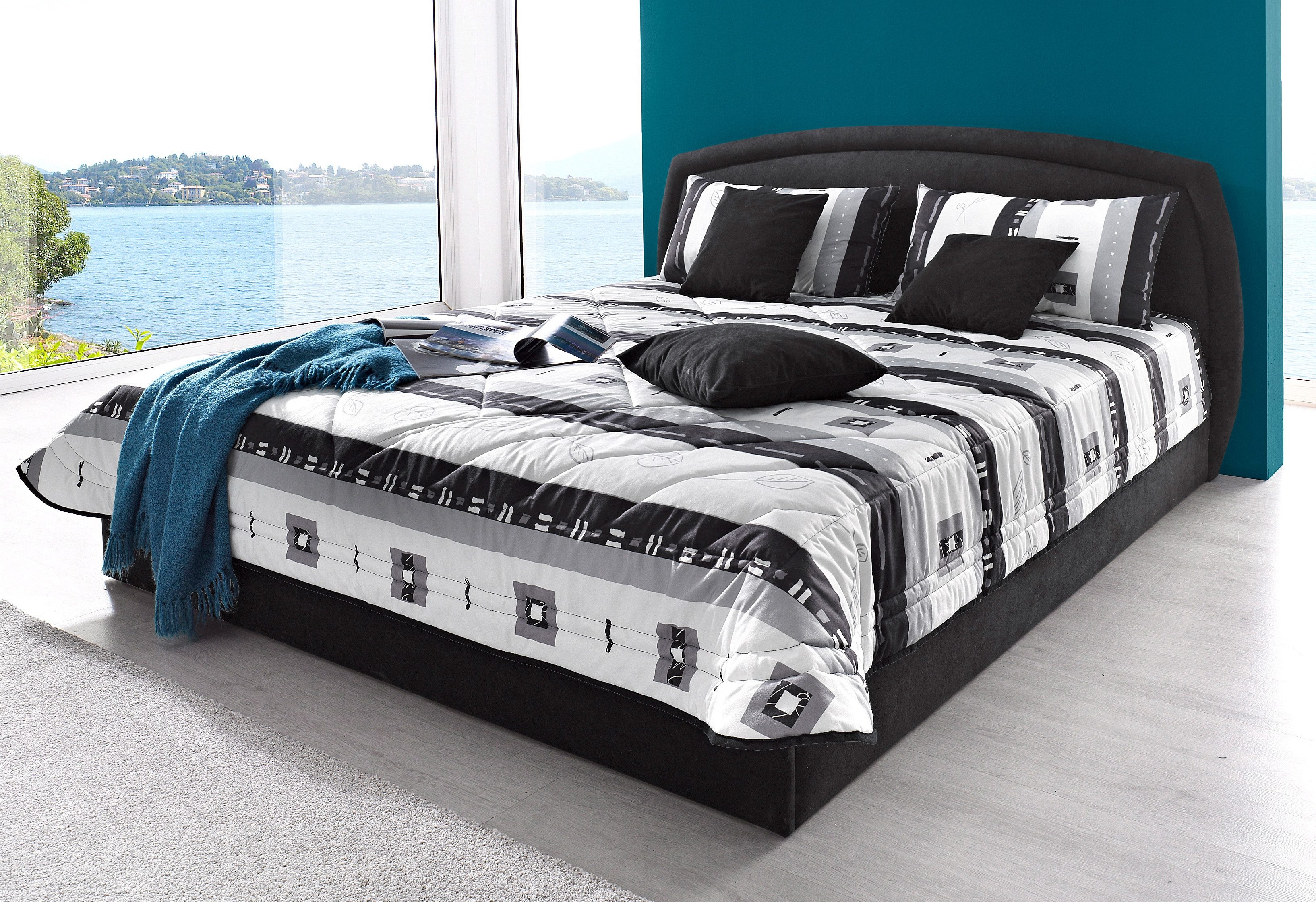 Westfalia Polsterbetten Gestoffeerd bed met bedkist