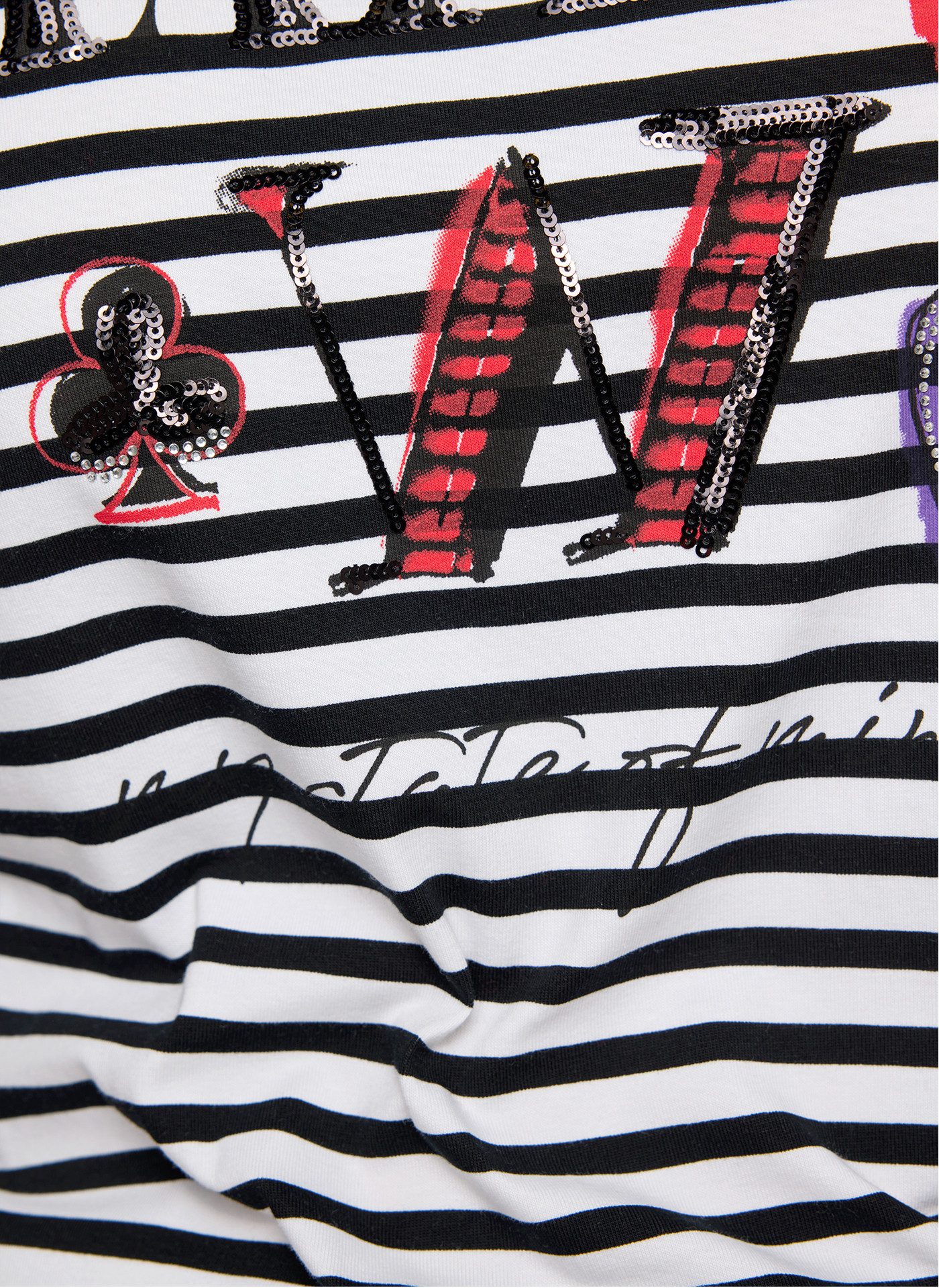 Rabe Shirt met 3/4 mouwen met belettering