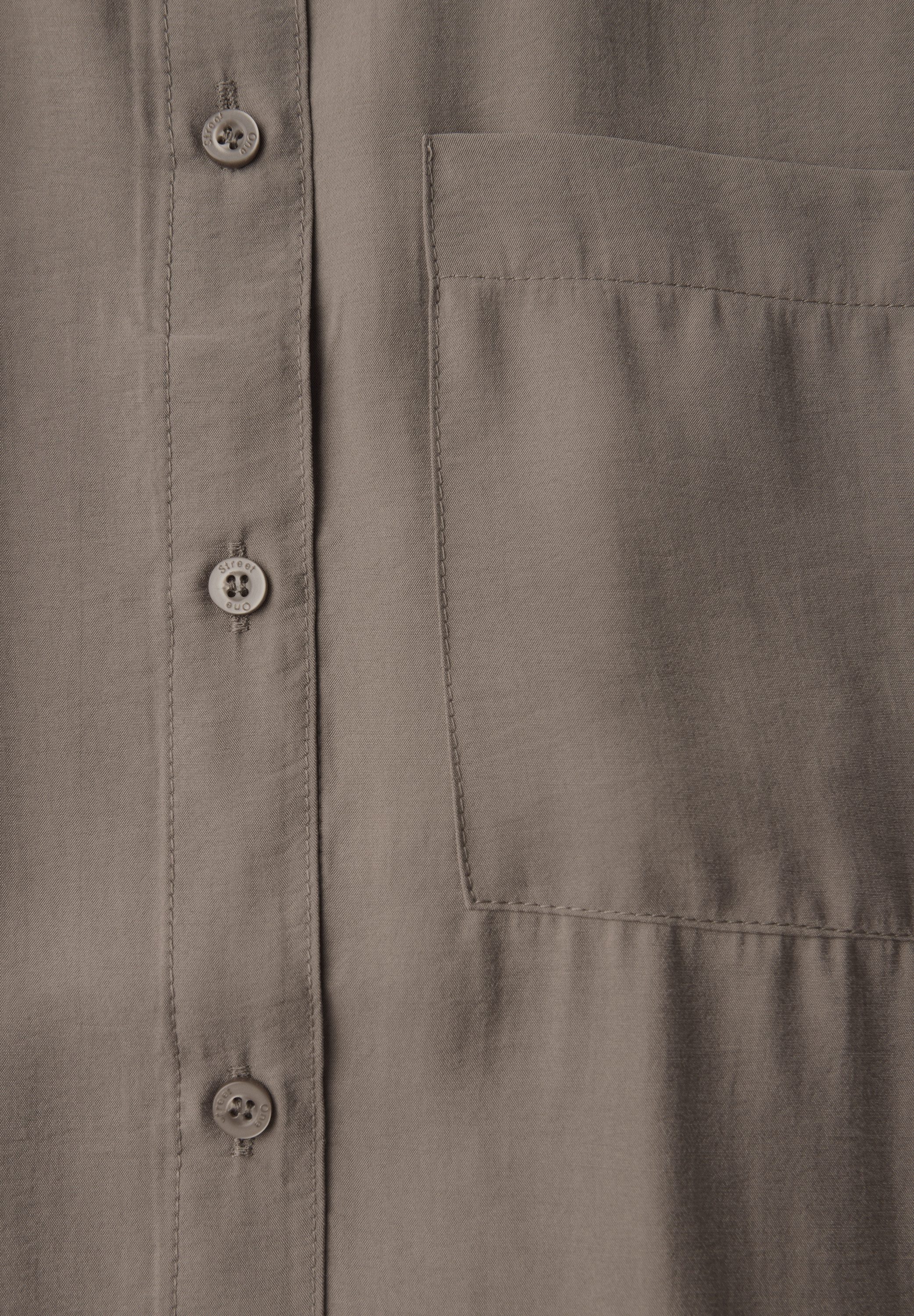 STREET ONE Overhemdblouse met borstzak