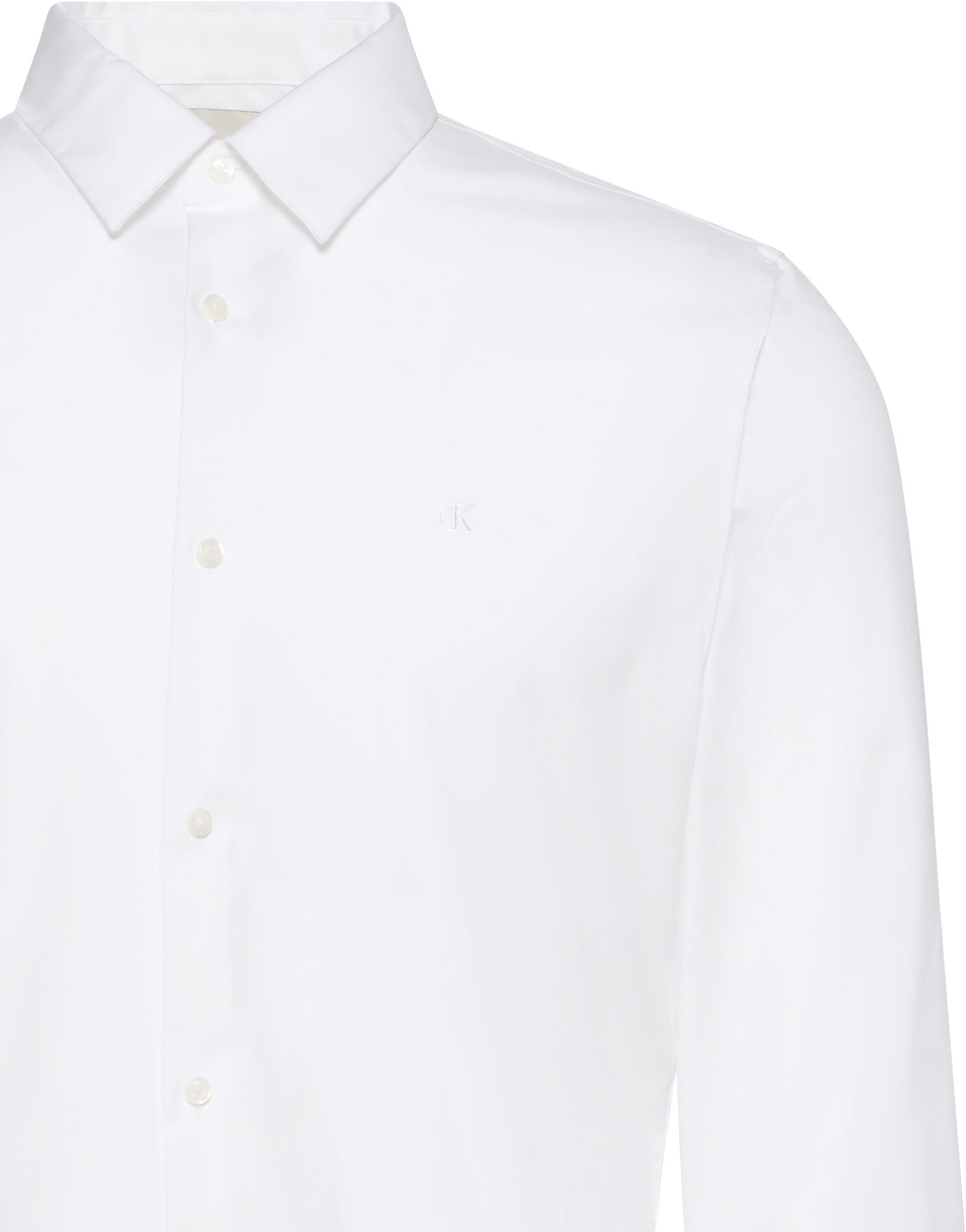 Calvin Klein Overhemd met lange mouwen LS SOLID STRETCH SLIM SHIRT