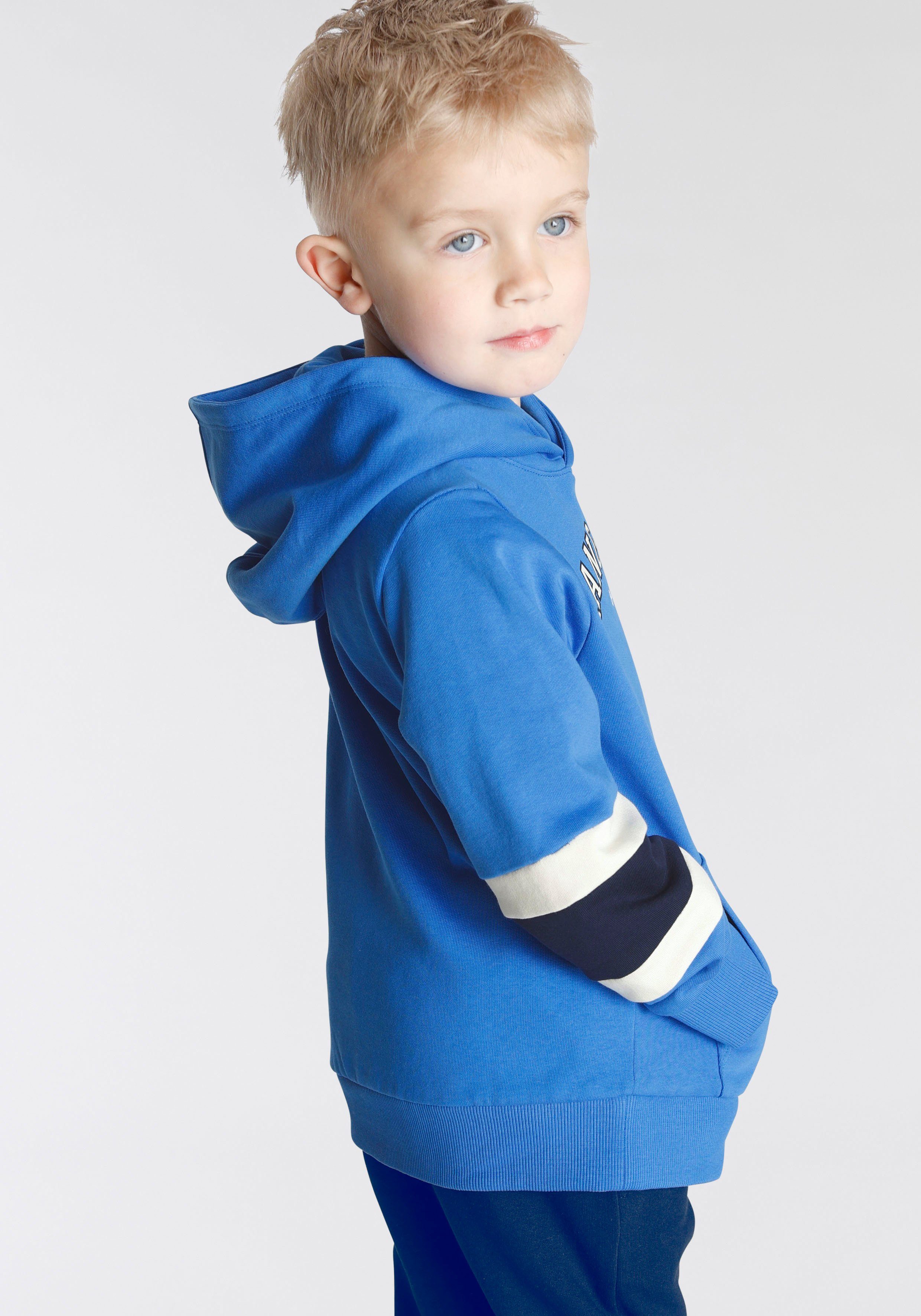 KangaROOS Hoodie Voor kleine jongens Lange mouwen met ribboordjes, basic pasvorm