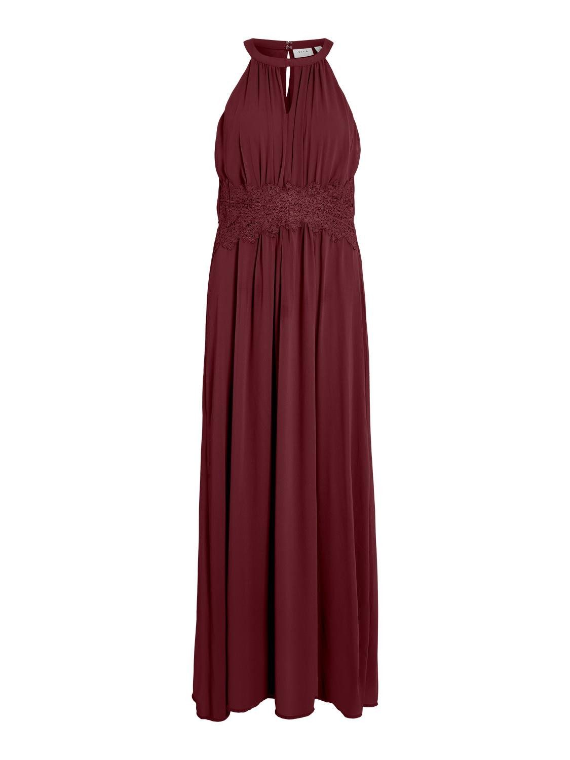 Vila Maxi-jurk VIMILINA HALTERNECK MAXI DRESS NOOS