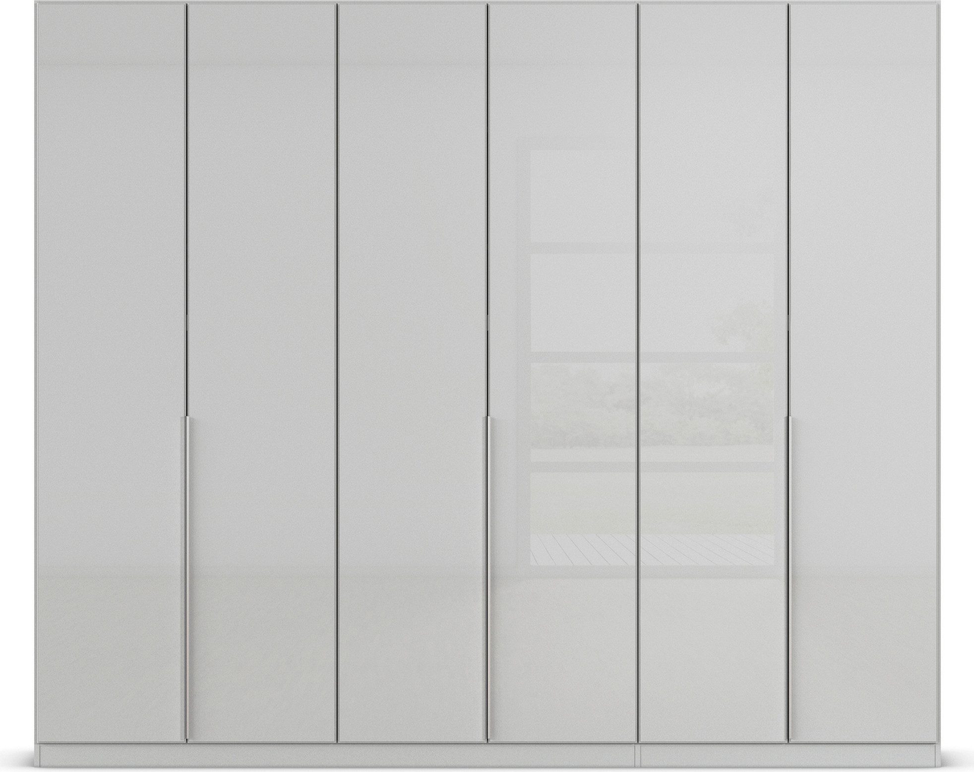 rauch Draaideurkast Kledingkasten kast garderobe AGORDO met glazen front doordachte binnenuitrusting, in 6 breedtes en 2 hoogtes made in germany