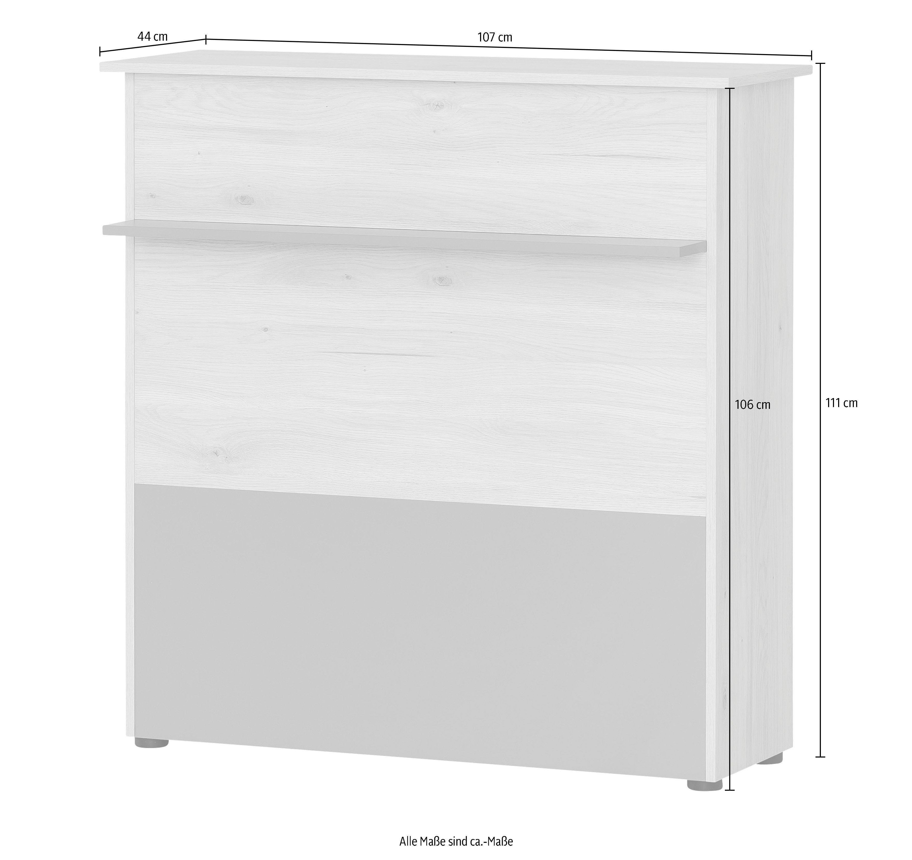 Schildmeyer Bartafel Serie 400 Breedte 107 cm, balie, ontvangsttafel