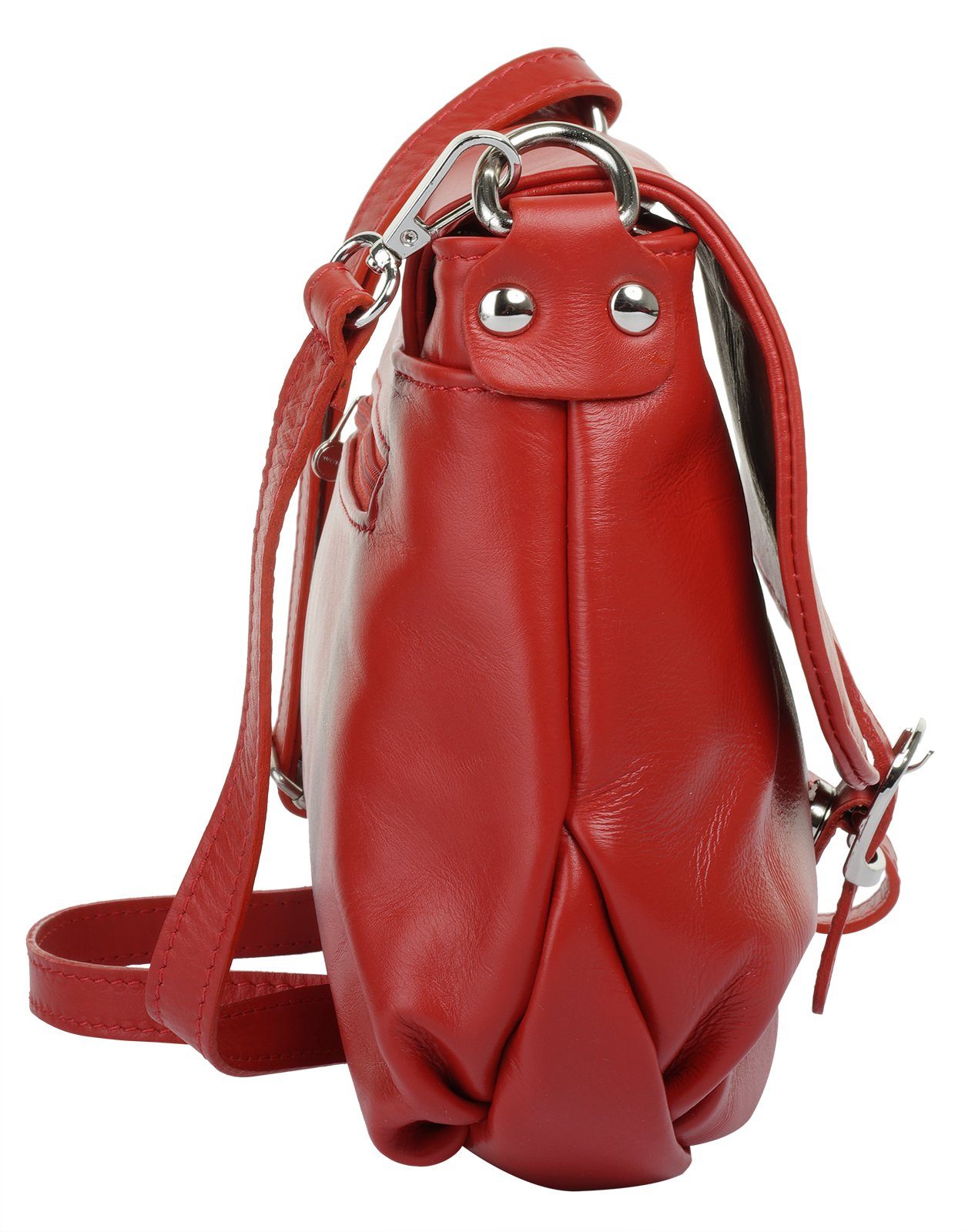 Samantha Look Schoudertas echt leer, made in italy