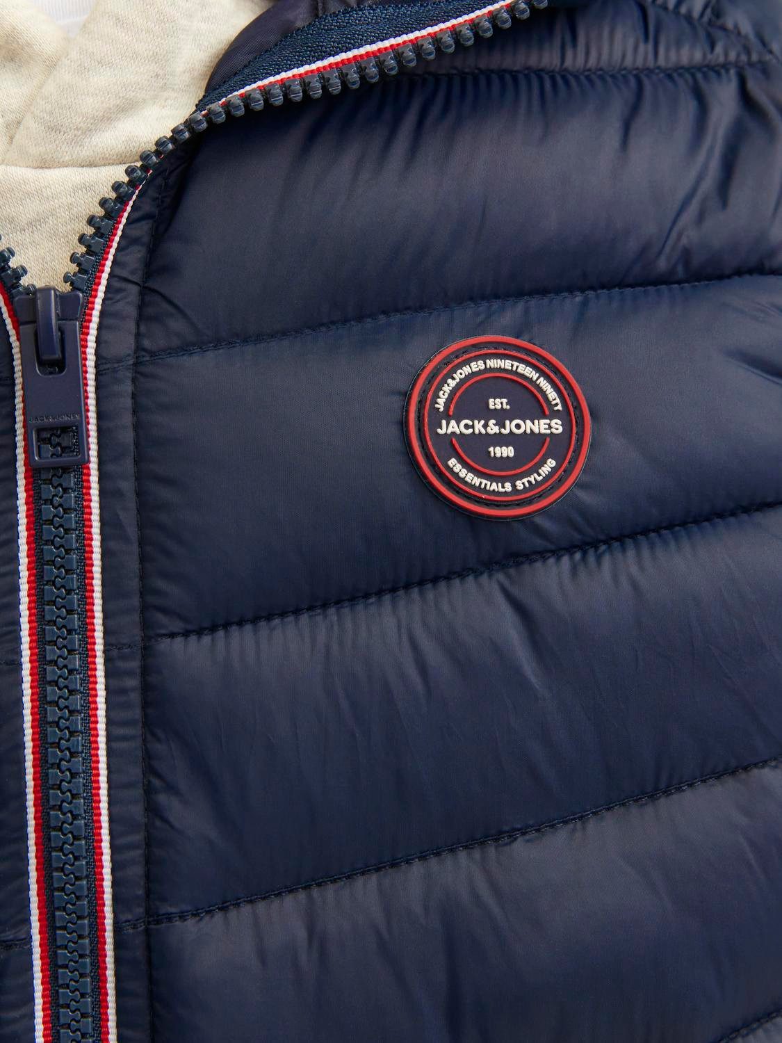 Jack & Jones Junior Bodywarmer JJESPRINT PUFFER BW HOOD NOOS JNR