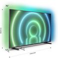 philips led-tv 70pus7906-12, 177 cm - 70 ", 4k ultra hd, android tv - smart tv, ambilight langs 3 randen zilver