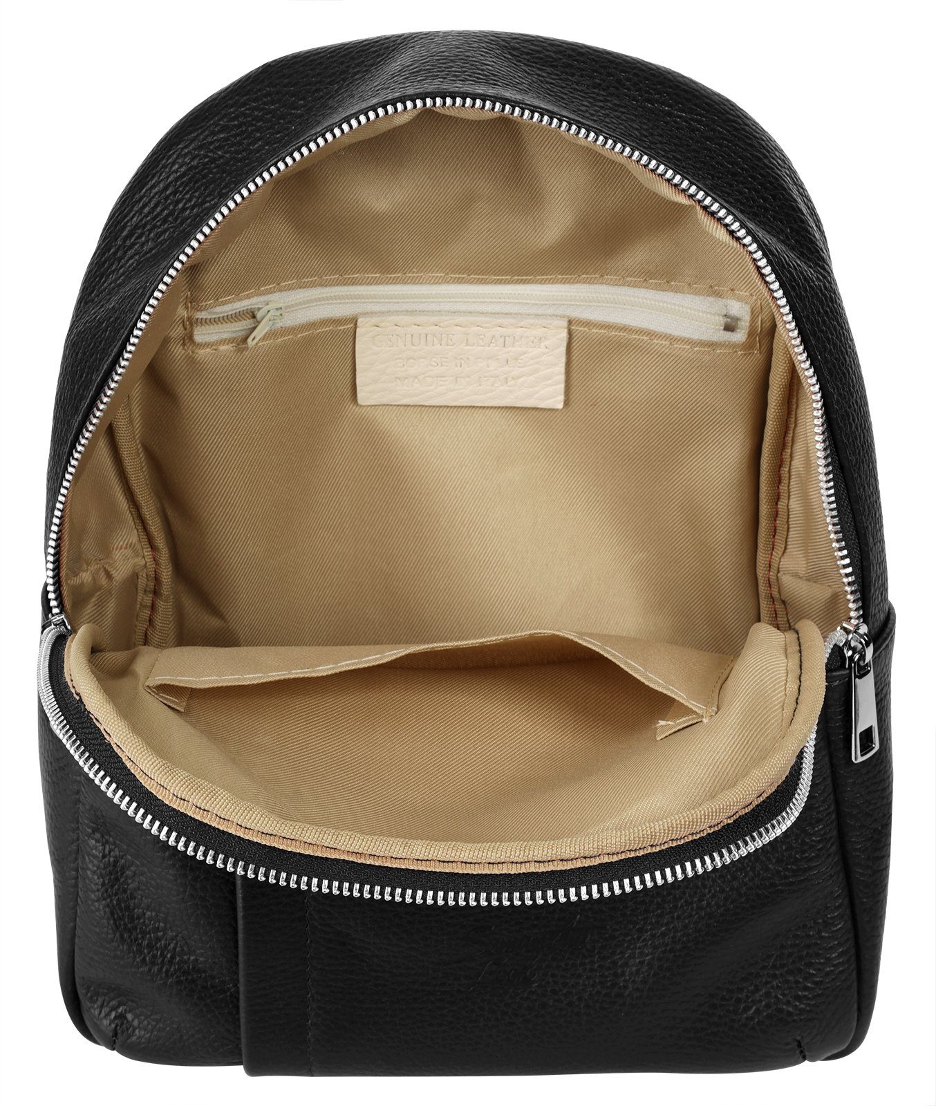 Samantha Look Rugzak echt leer, made in italy