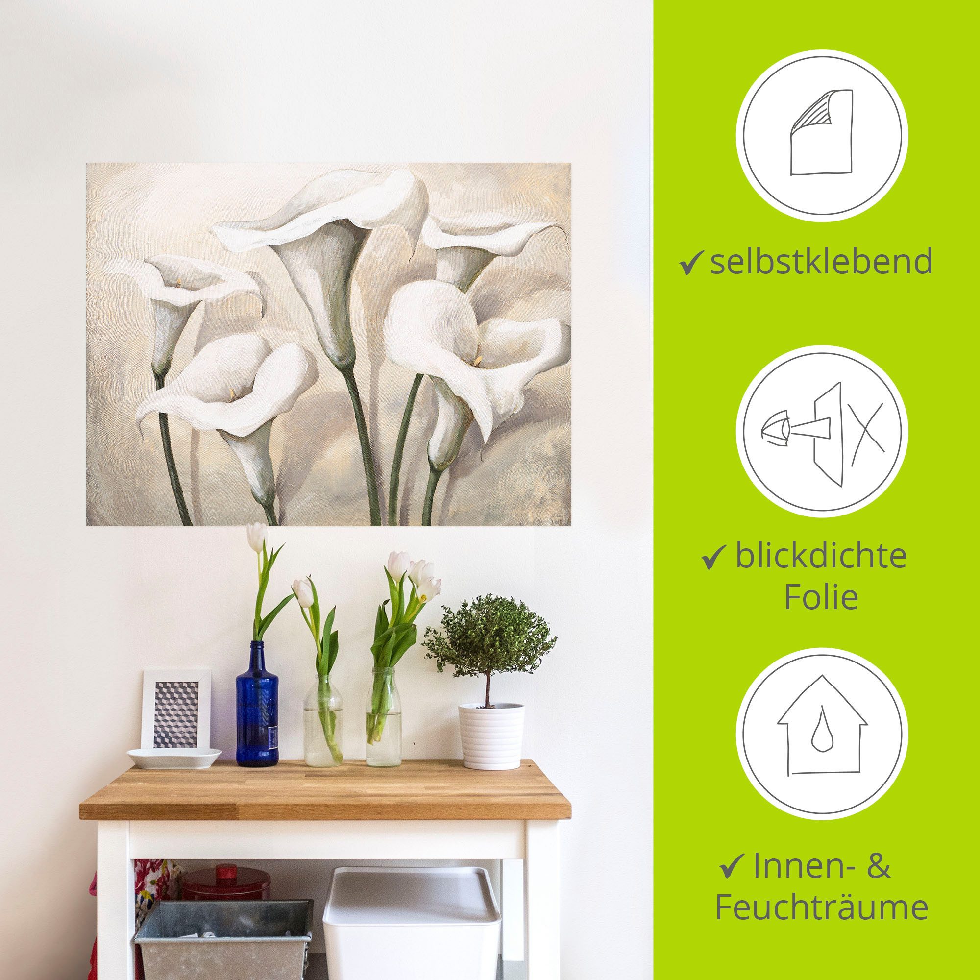 Artland Artprint Callas I als artprint op linnen, poster, muursticker in verschillende maten