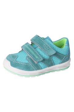 pepino by ricosta sneakers perry wms-wijdte schoenenmeetsysteem in modieuze contrastkleur blauw