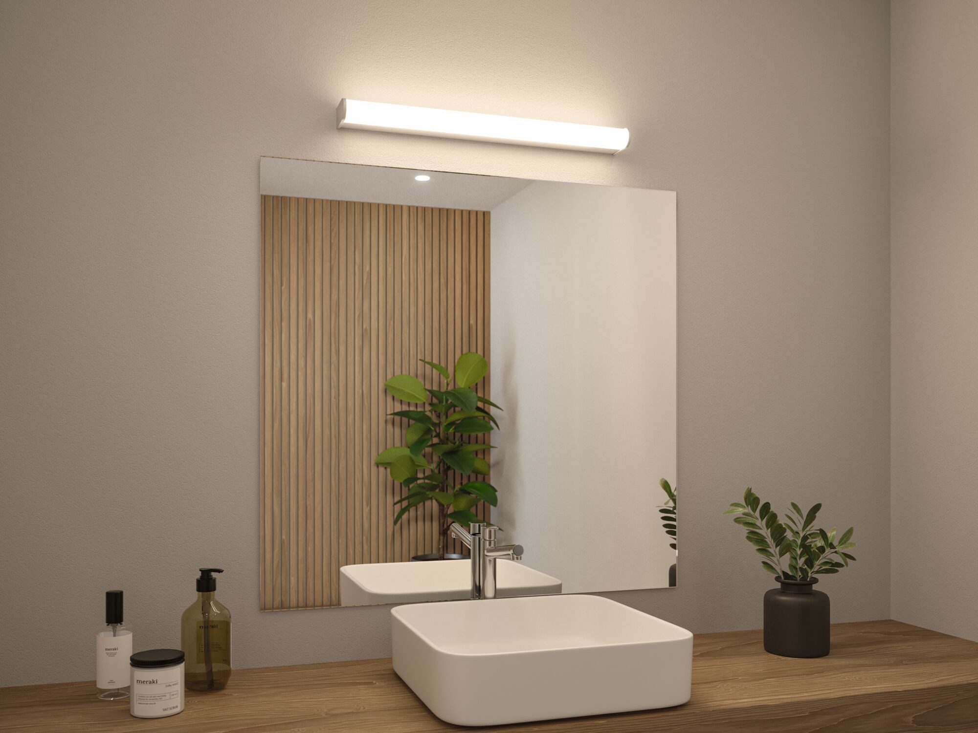 Paulmann Led-wandlamp Selection Bad LED wandlamp Arneb IP44 3000K 1000lm 230V 12,5 W (1 stuk)