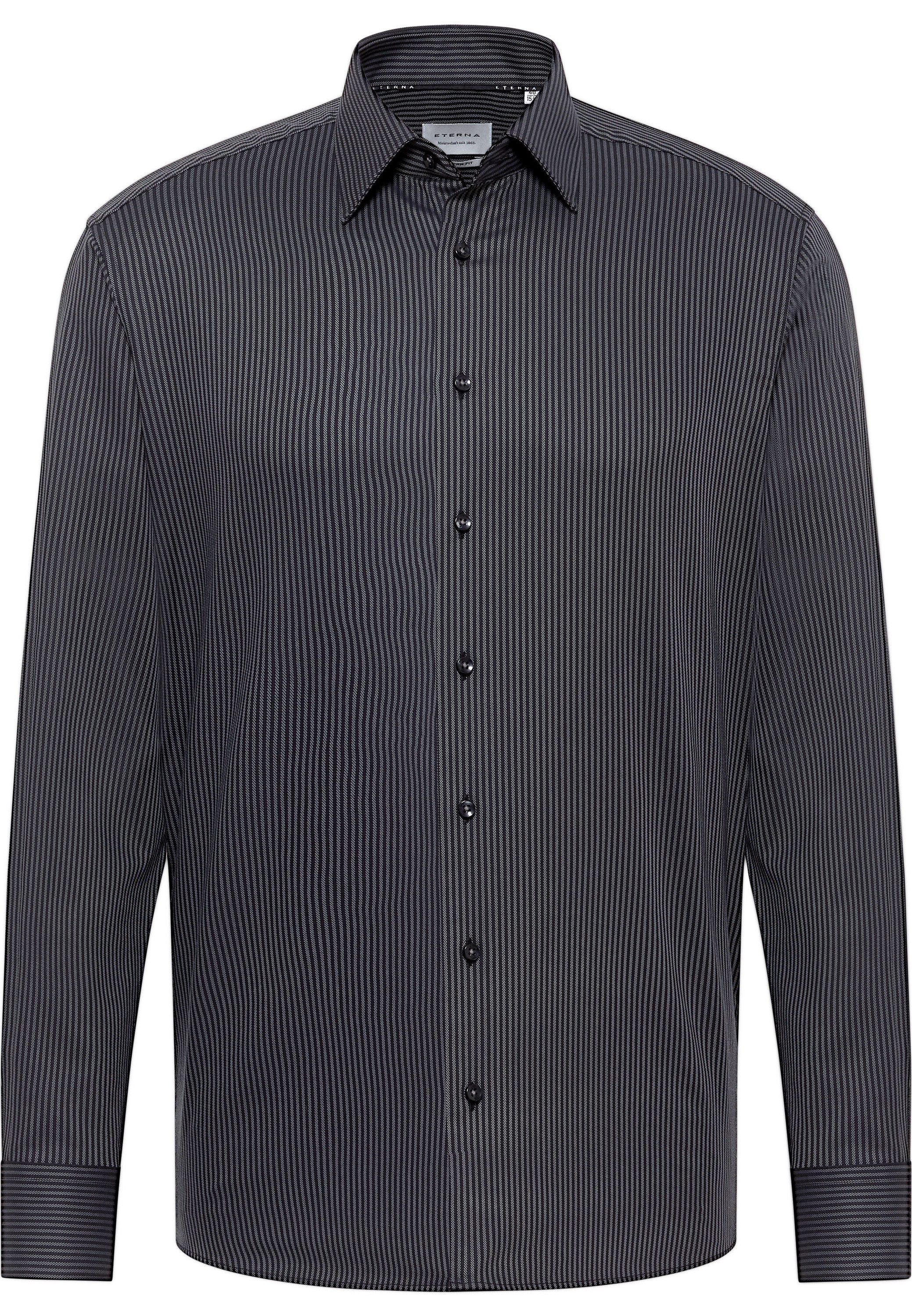 Eterna Overhemd met lange mouwen MODERN FIT NON IRON (strijkvrij)